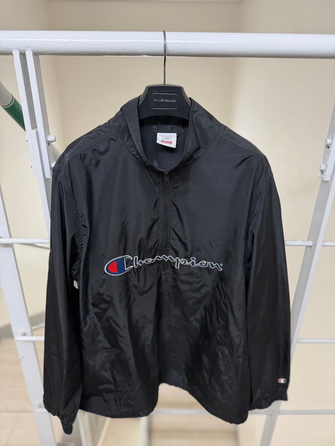 슈프림x챔피온 [정품] 바람막이 (시세 50만) 자수 로고 아노락 L(1 상품이미지2