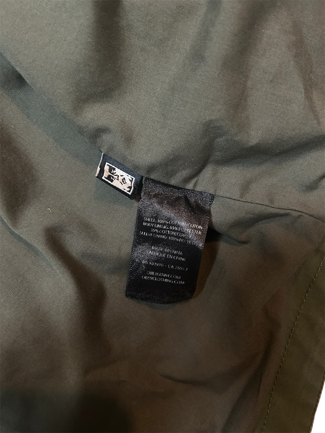 Obey 후드 코치 자켓 상품이미지5