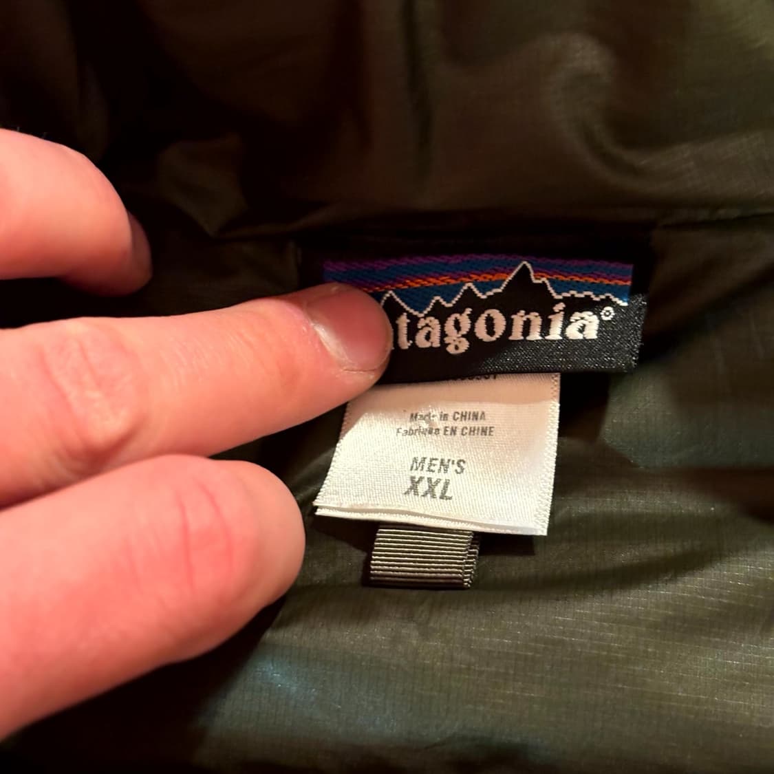 파타고니아 배터시 경량패딩 올리브그린 상품이미지5