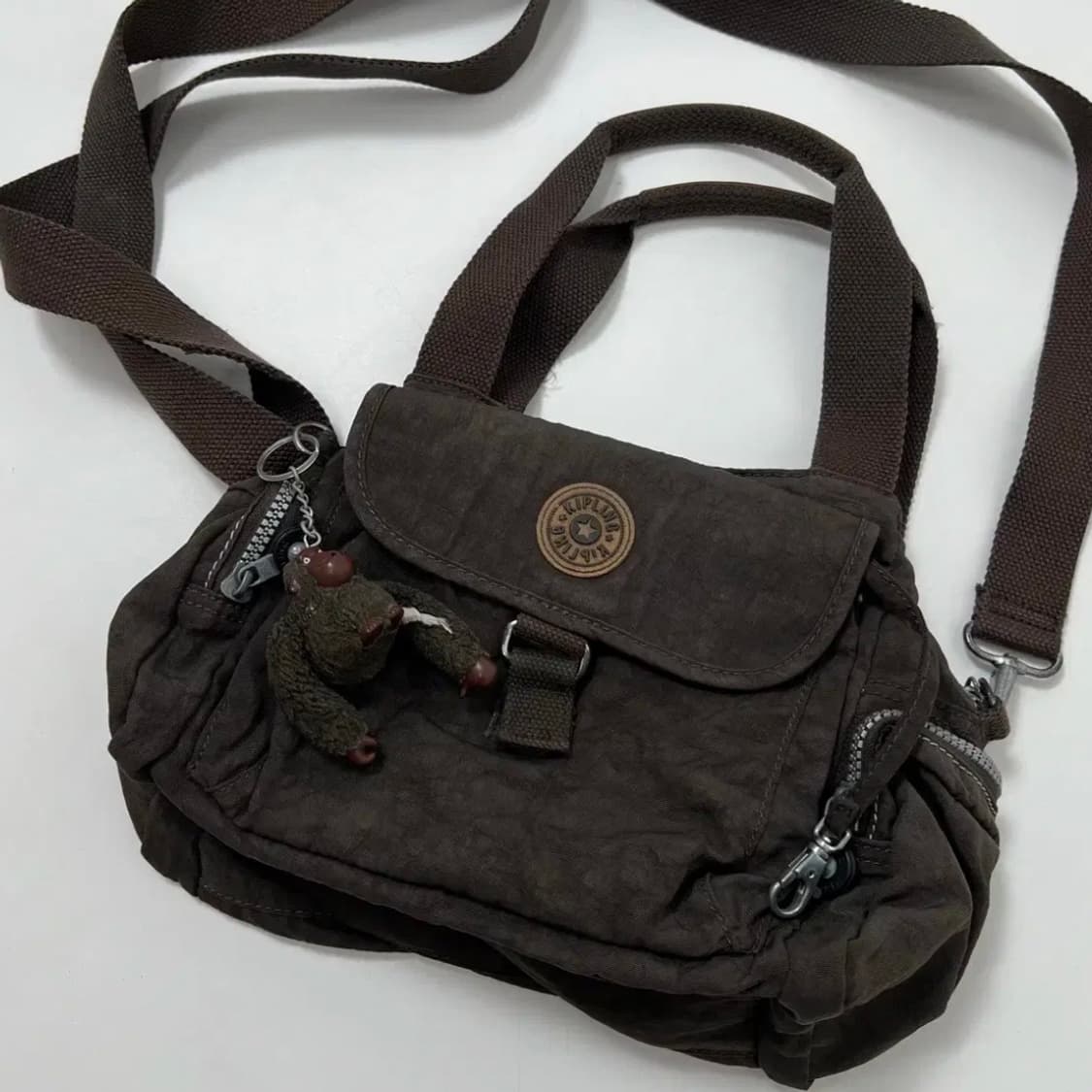 키플링 빈티지 크로스백 숄더백 브라운 상품이미지1