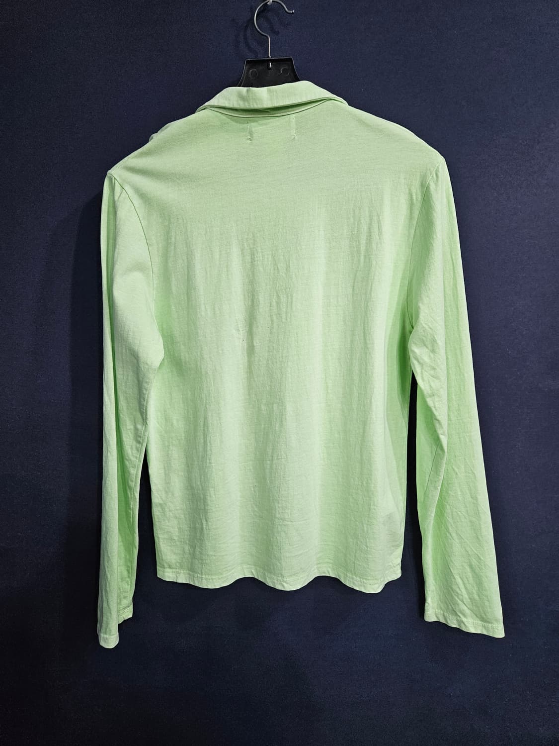 플라스틱 프로덕트 남성 오버핏 90~95 카라 긴팔티  상품이미지2