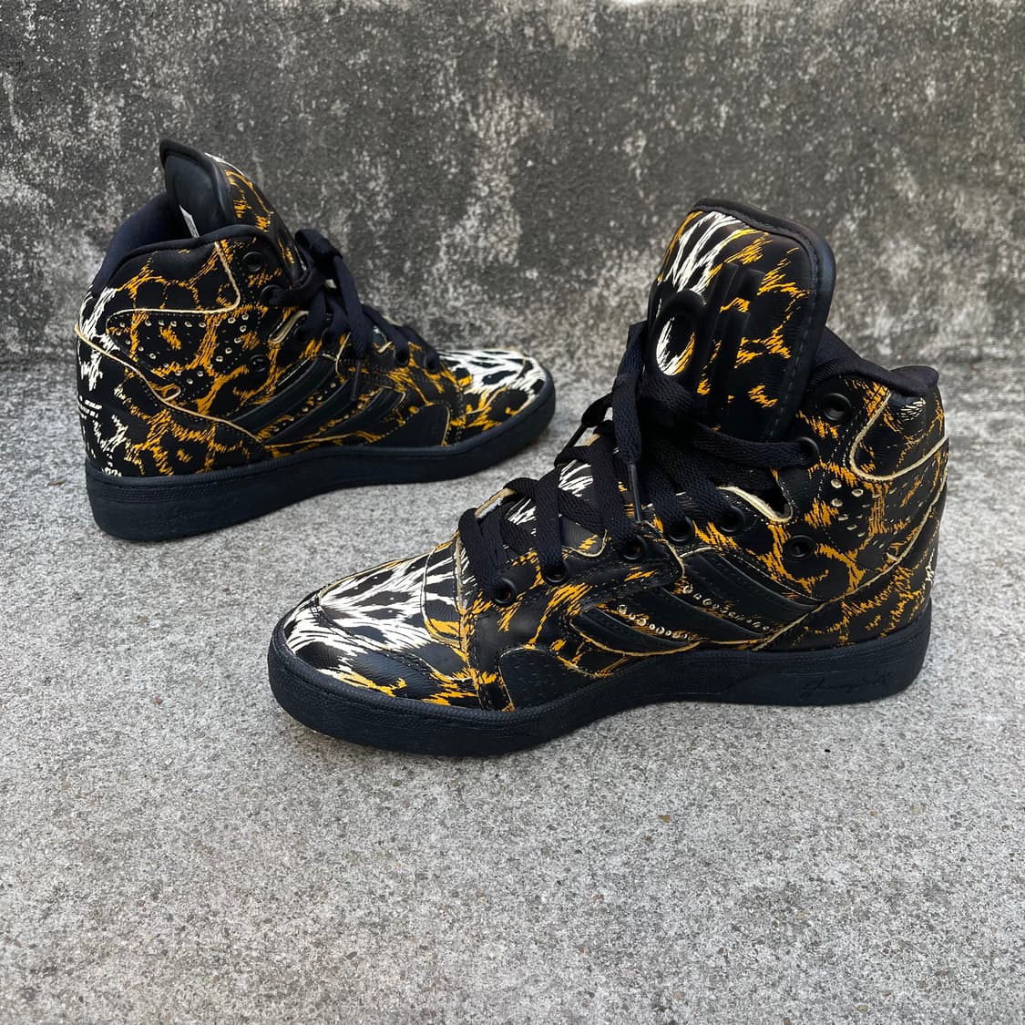 [230] Jeremy Scott 레오파드 하이탑 스니커즈 상품이미지5