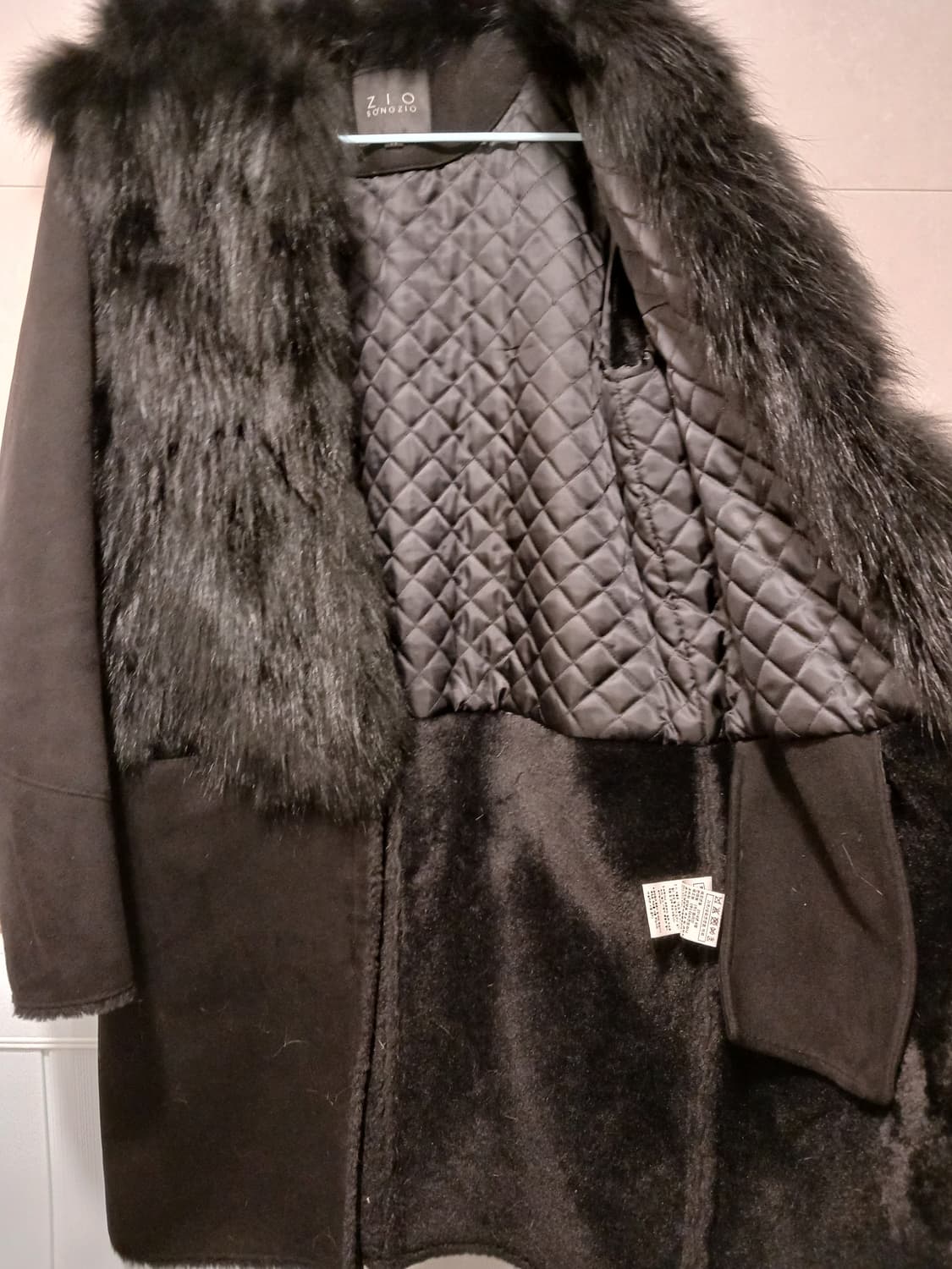 지오송지오 정품 여성 오픈형 퍼 코트 85-91-160 (구 55)사이즈 상품이미지4