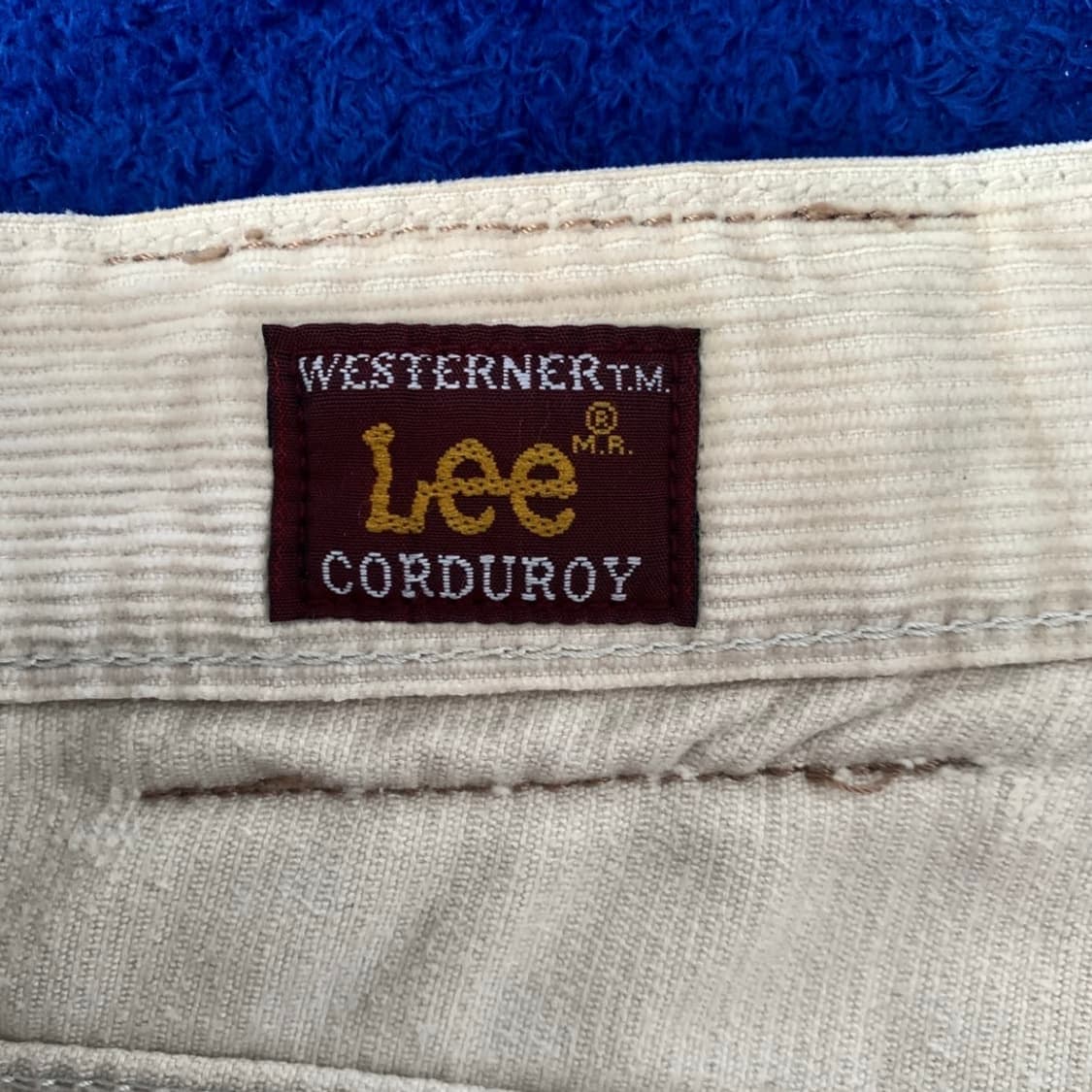 90s Lee 리 웨스터너 코듀로이 팬츠 일본판 상품이미지6