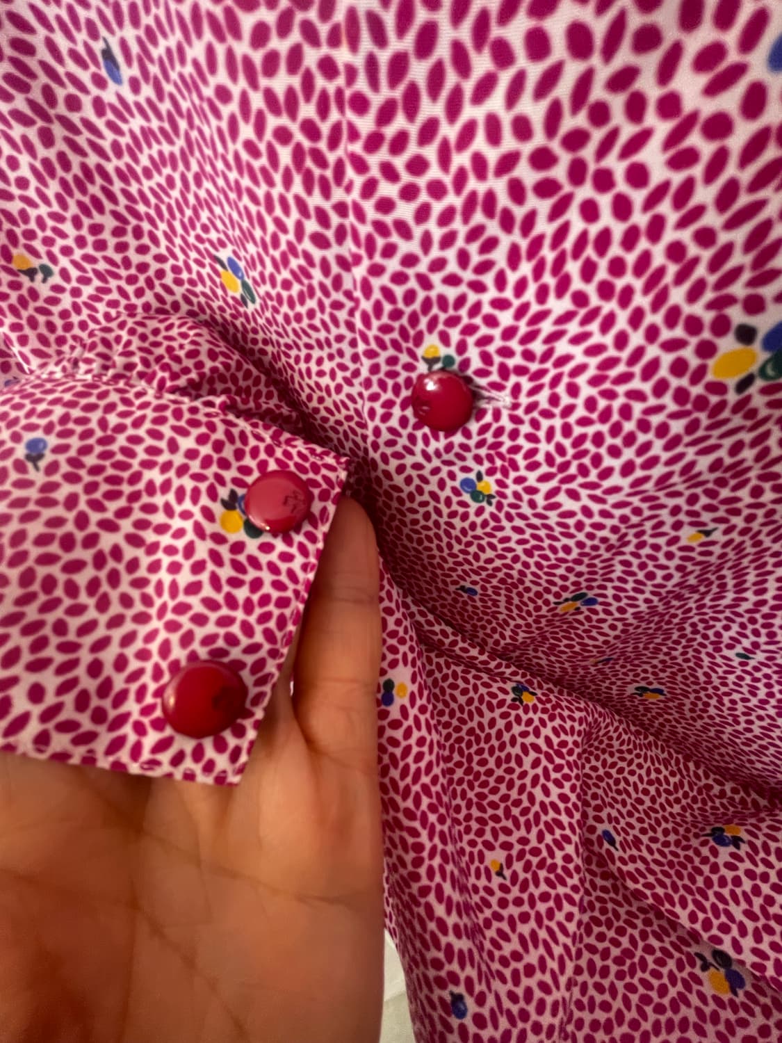 NINA RICCI  리본 플라워 블라우스 상품이미지4