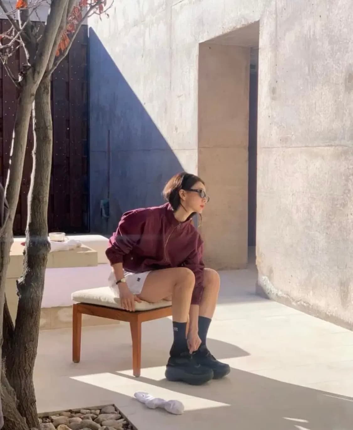 (W) 살로몬 x 꼼데가르송 센스필 플랫폼 블랙 SALOMON x CDG 상품이미지2