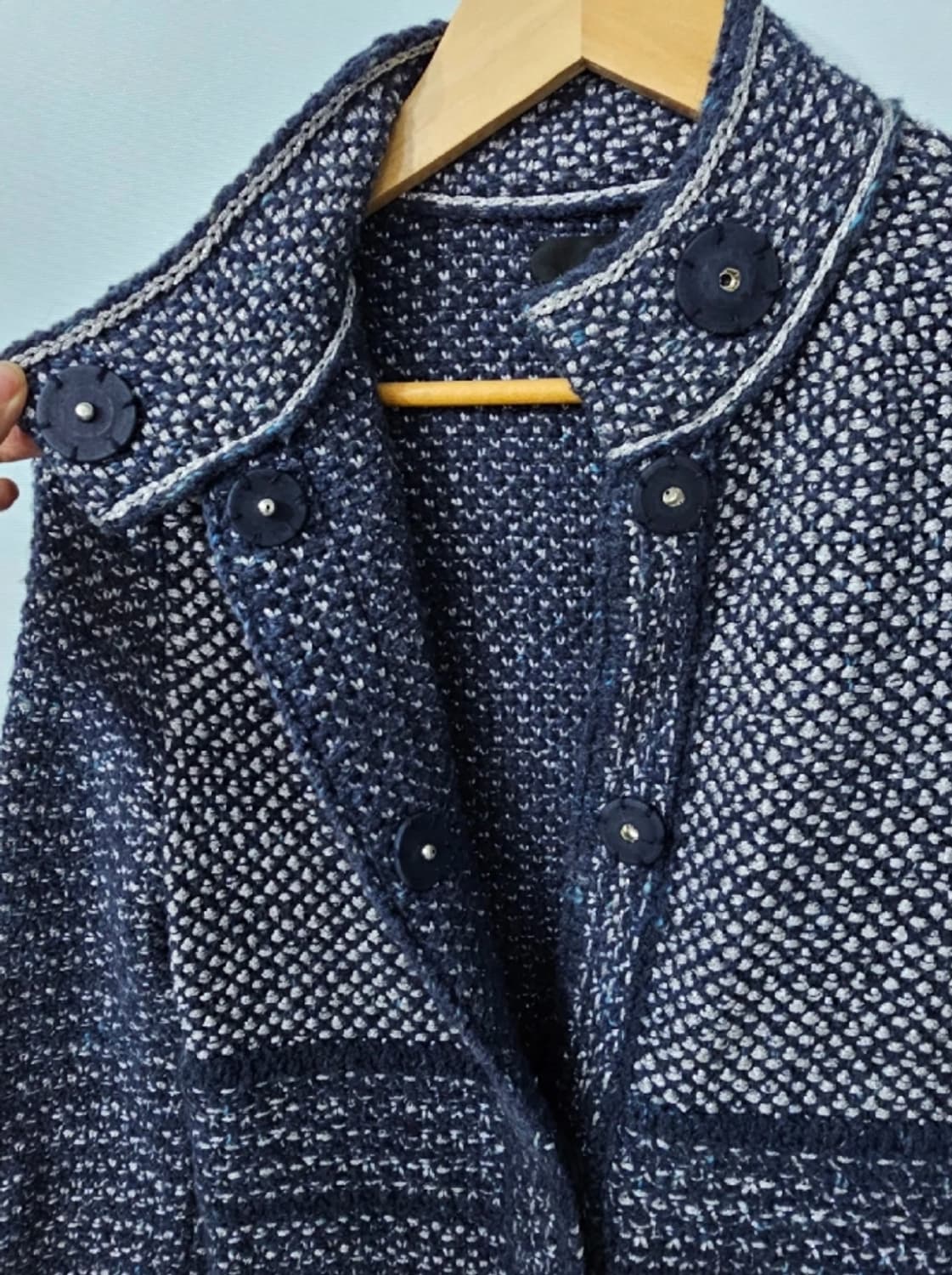 미샤 한섬 트위드 코트 ~F 상품이미지7