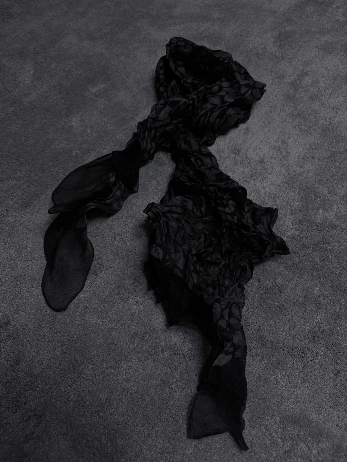 Vintage V-kei,punk mood scarf 상품이미지3