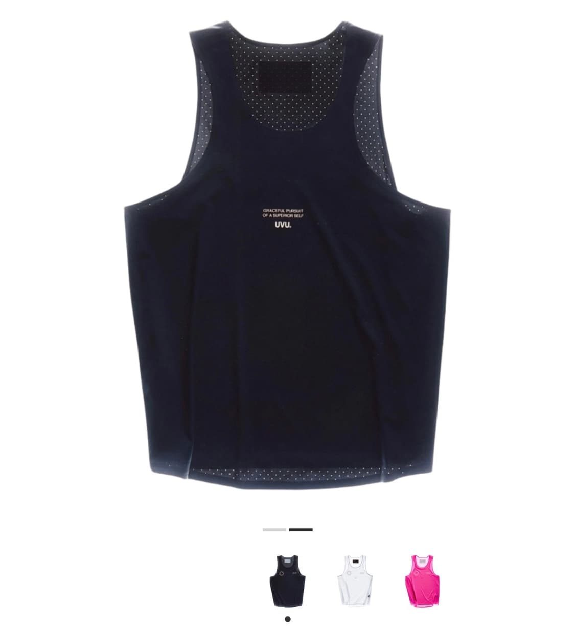 uvu 싱글렛 블랙 m 사이즈 팝니다 ㅎㅎ 상품이미지2