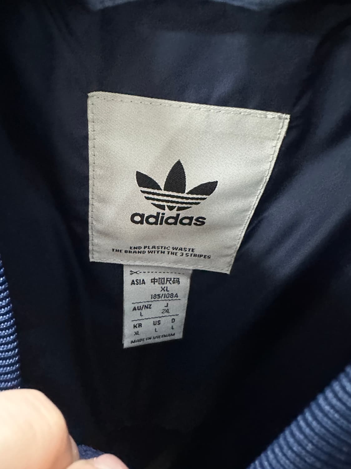 아디다스 퀄티드 봄버자켓(xl) 상품이미지4