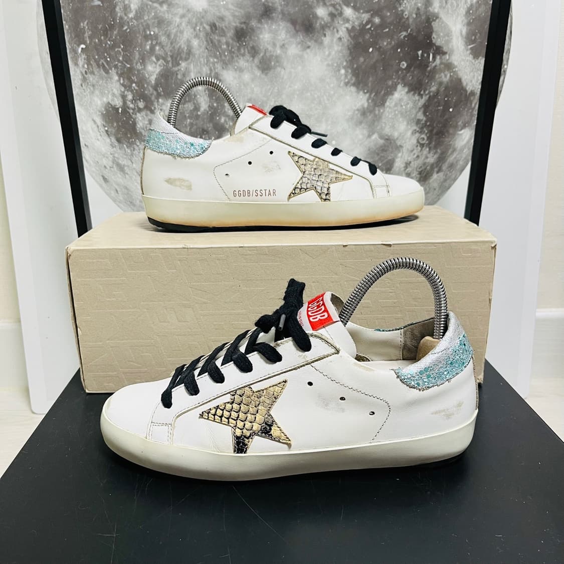 정품 37) 골든구스 스네이크 글리터 스니커즈 235~240 상품이미지1