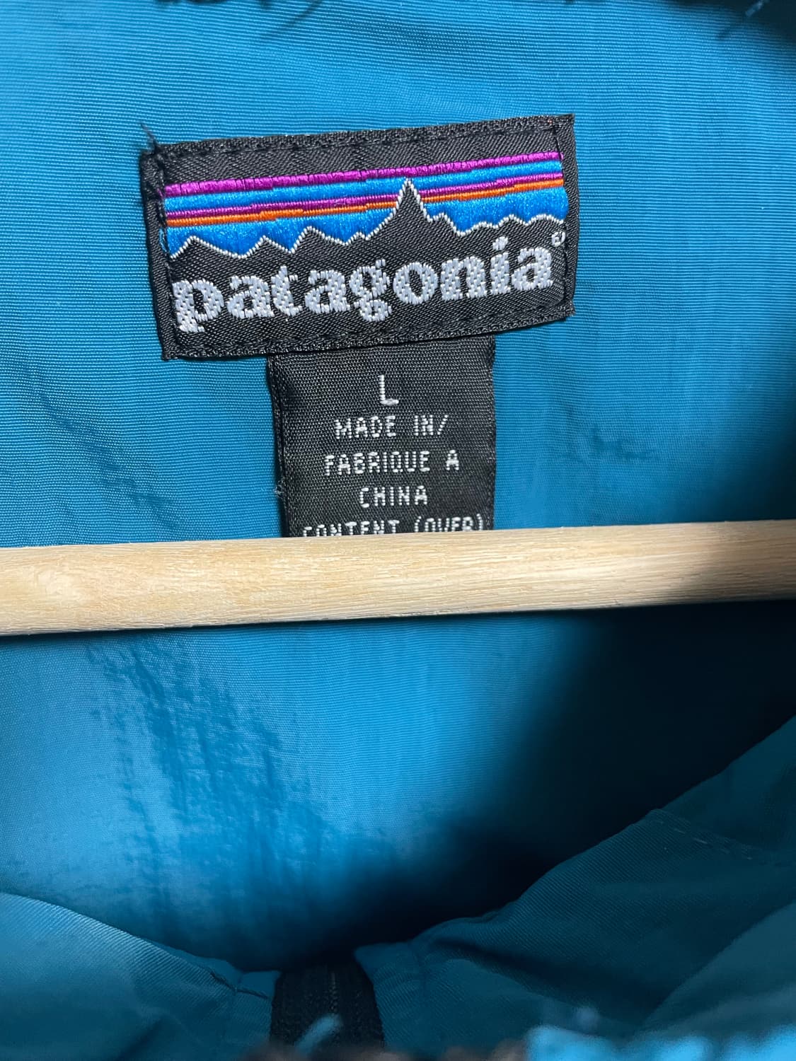 파타고니아 컬러블록 아노락 L 상품이미지3