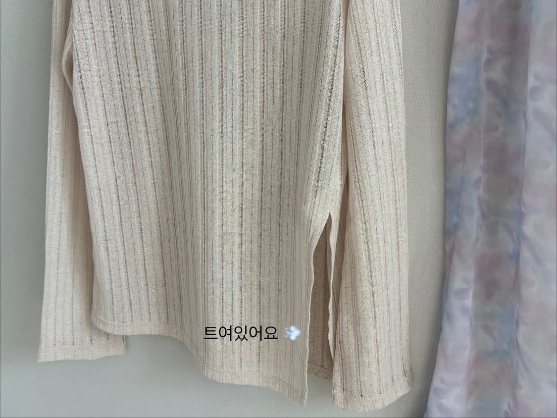 베이지 니트 상품이미지3
