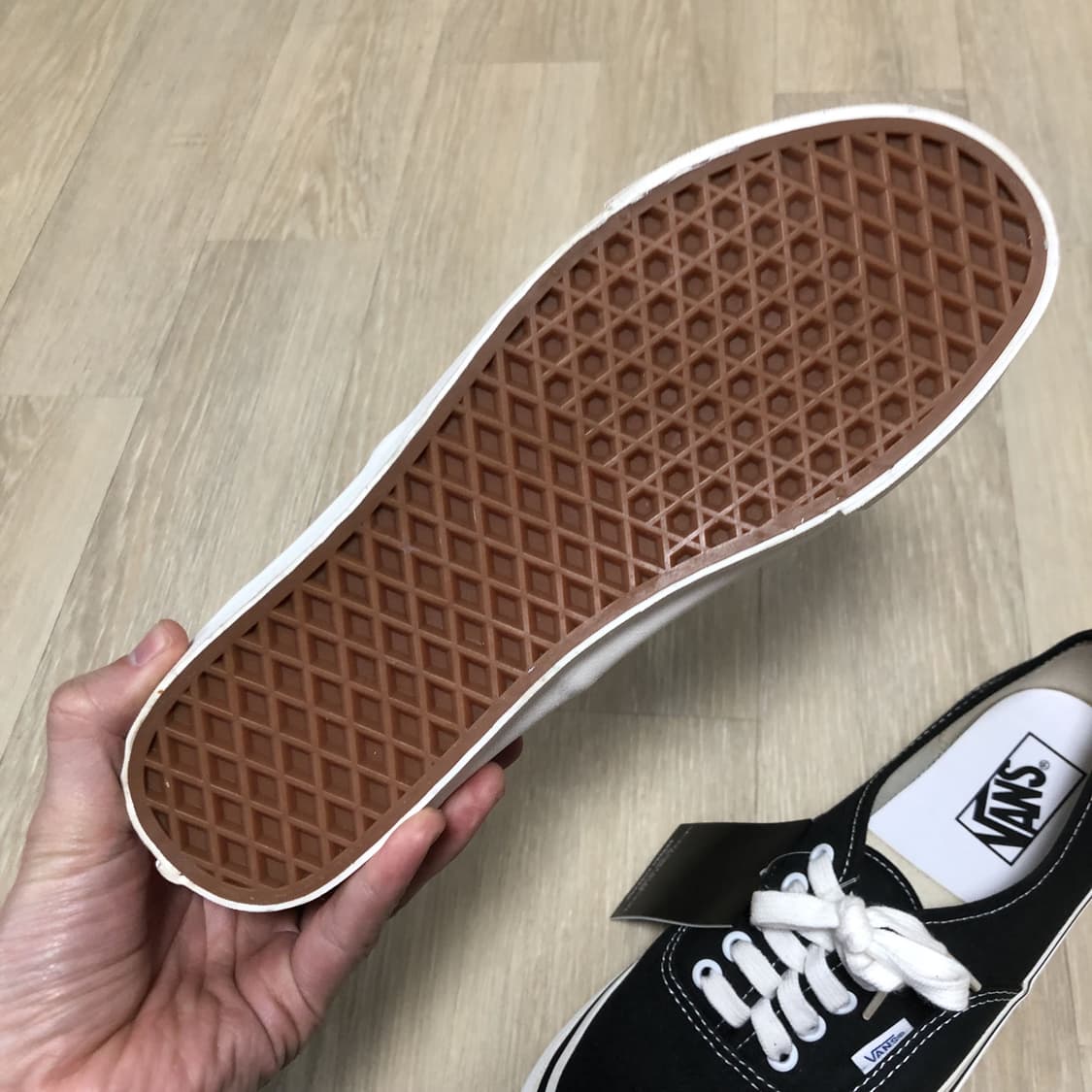 (270) 새상품 반스 VANS 애너하임 팩토리 44DX 어센틱 블랙 상품이미지2