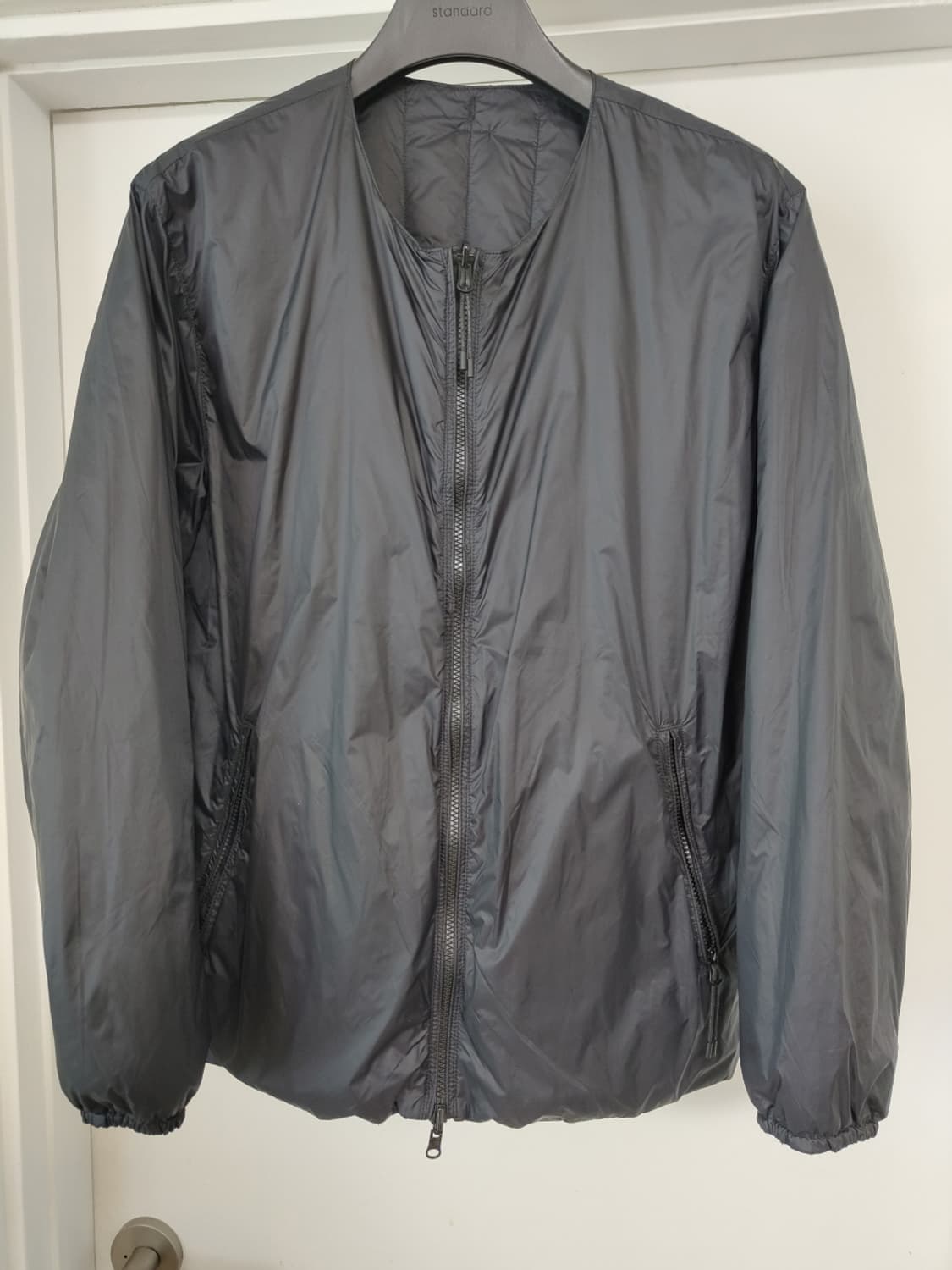 타이온 리버서블 라이트 다운 자켓 블랙 XL 상품이미지4