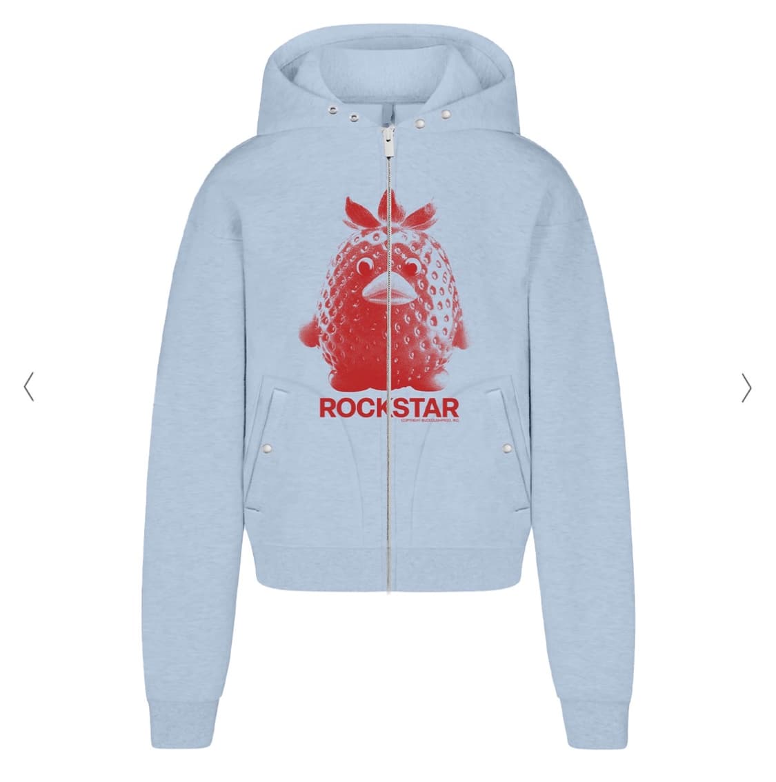 새상품) 조거쉬 Rock Duck Hoodie sky blue 2사이즈 상품이미지2