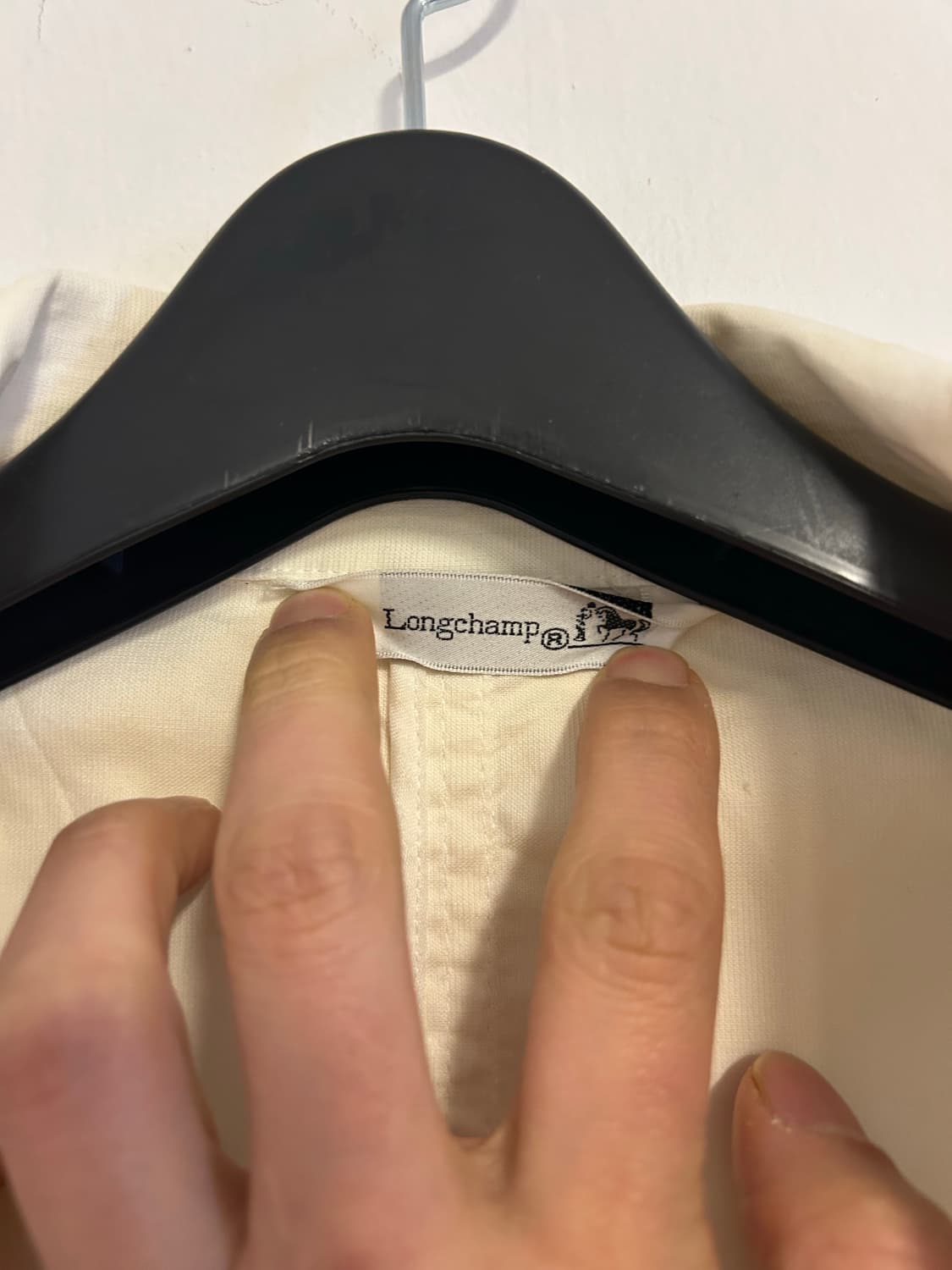 롱샴 오프화이트 미니멀 클래식 블레저 상품이미지4