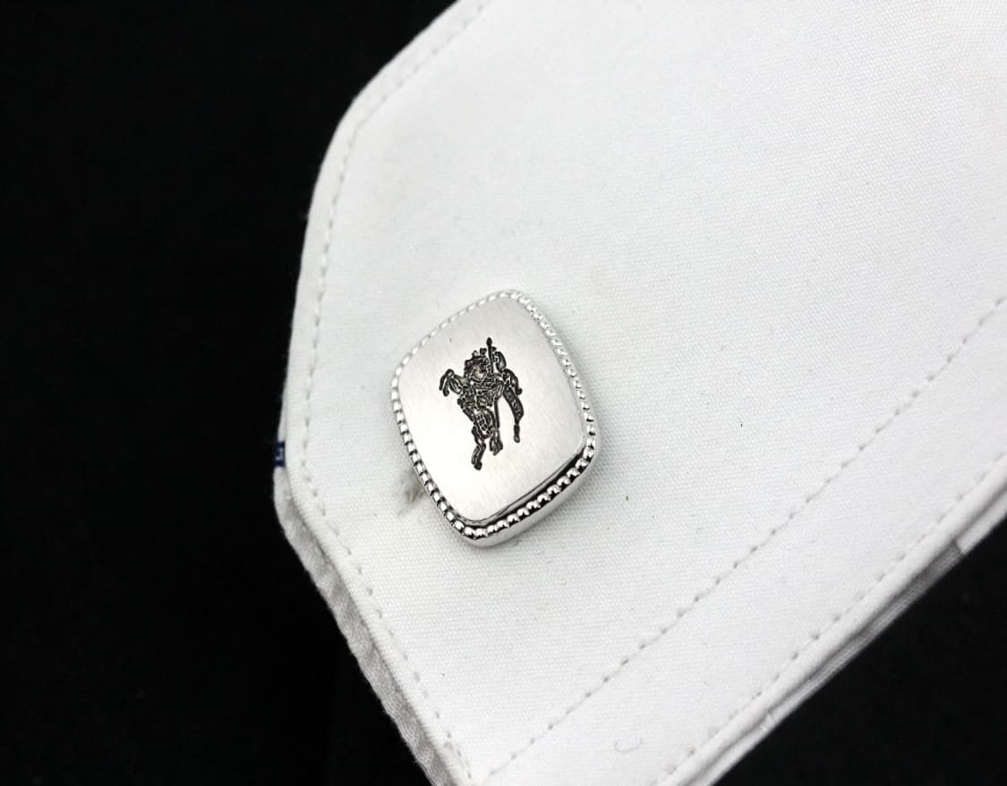 버버리 A등급 기마로고 남자 명품 커프스 빈티지 상품이미지7