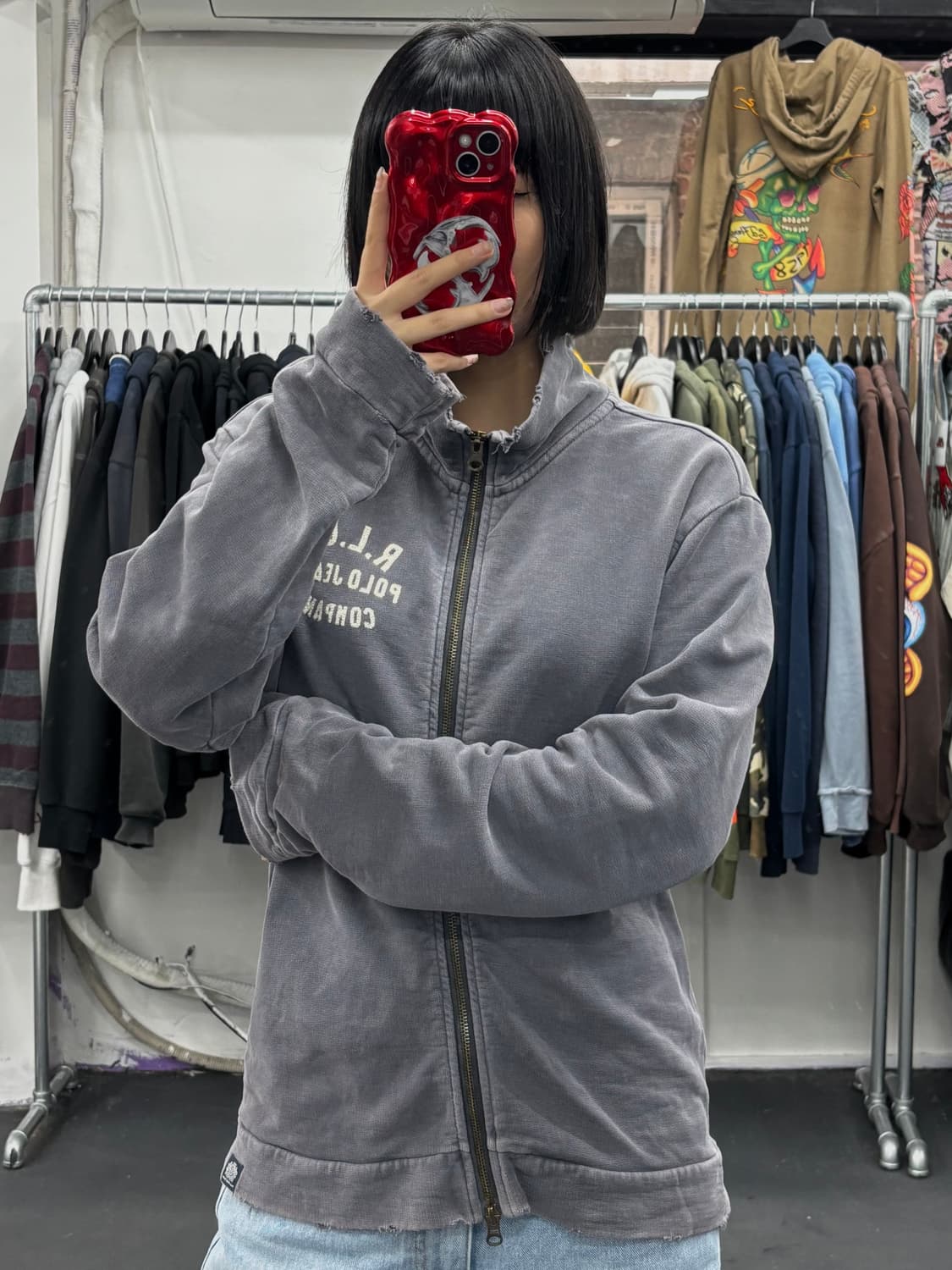 폴로 진스 컴퍼니 그런지 집업 상품이미지4