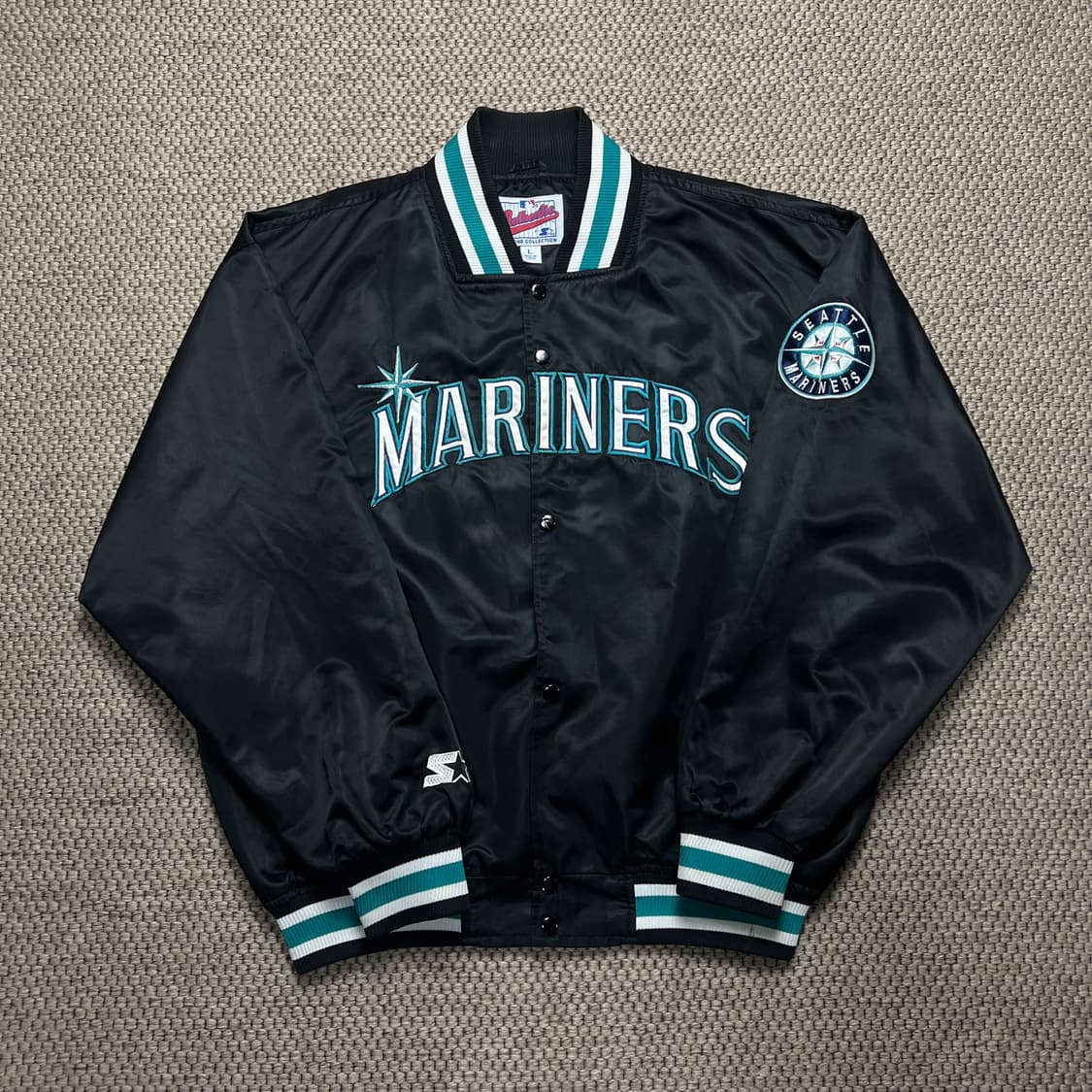 MLB 스타터 시애틀 매리너스 스타디움 자켓 L 상품이미지1
