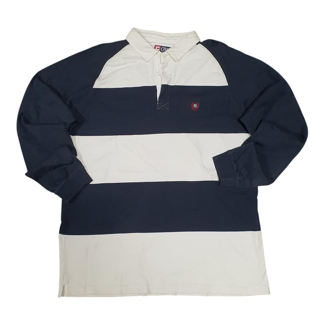 ✨ (바배) 챕스 올드스쿨 스트라이프 럭비 카라 롱슬리브 상품이미지1