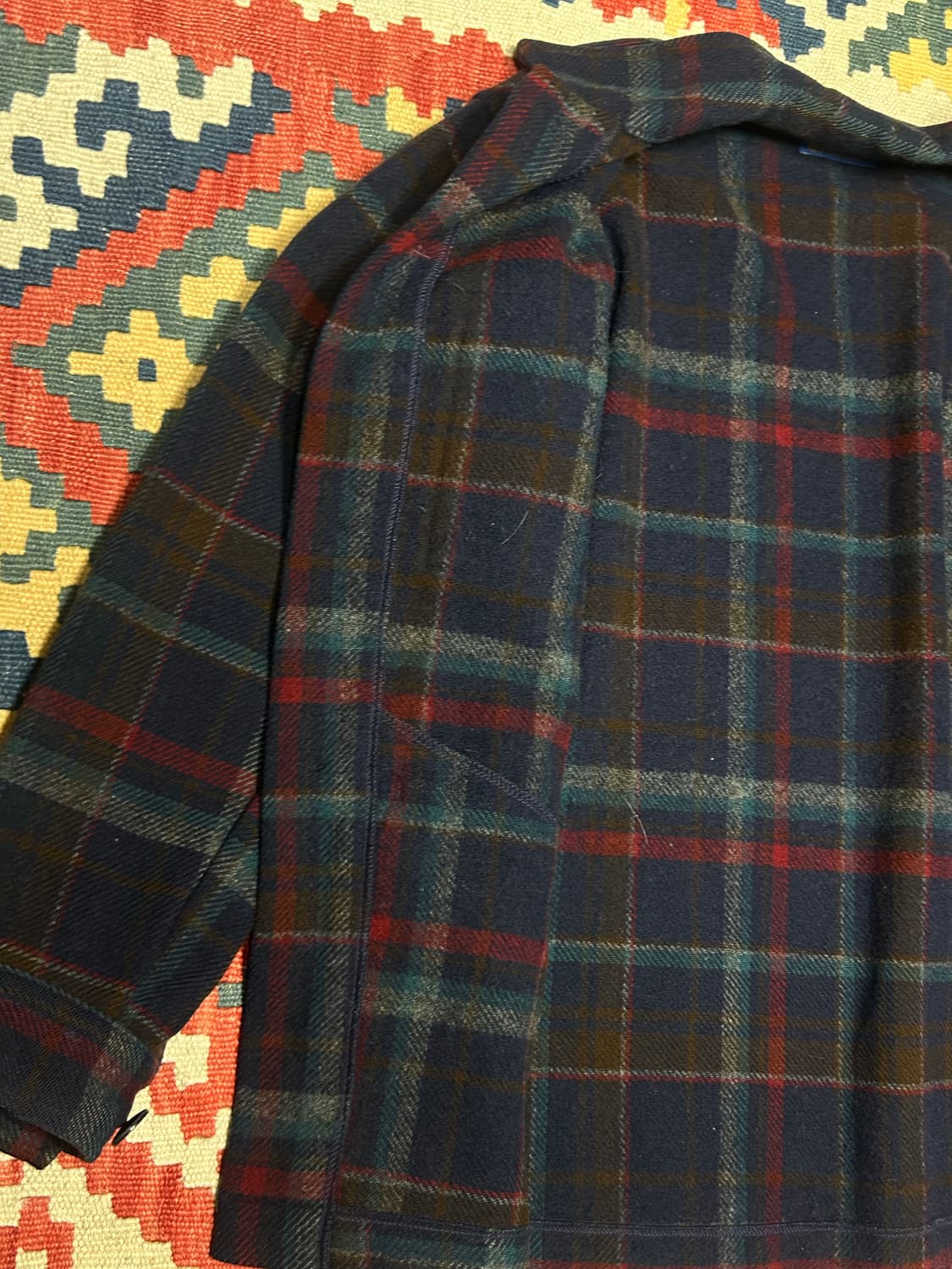 60s 펜들턴 울 체크 자켓 상품이미지6