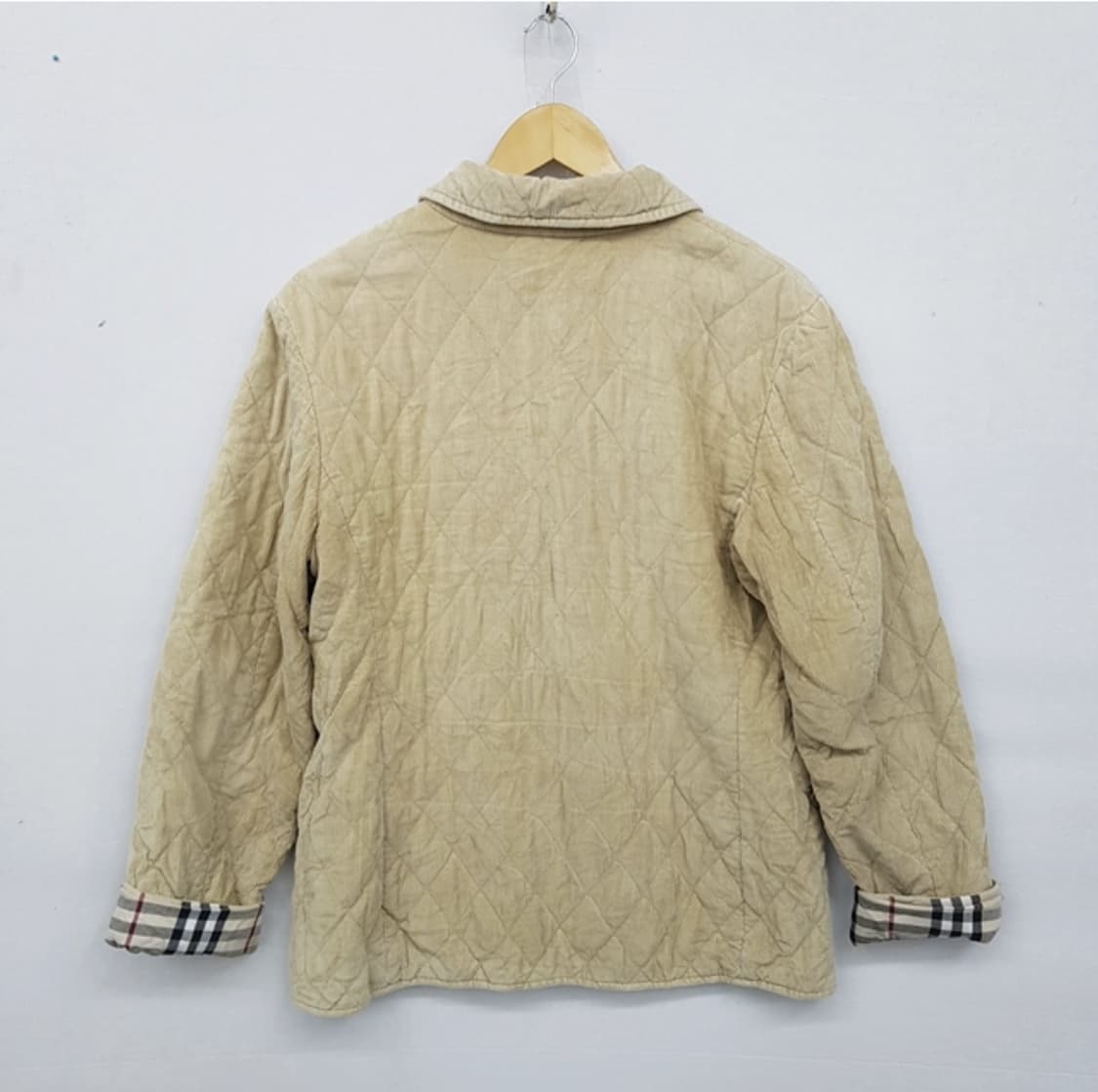 BURBERRY 버버리 런덴 코듀로이 퀼팅 자켓 상품이미지6