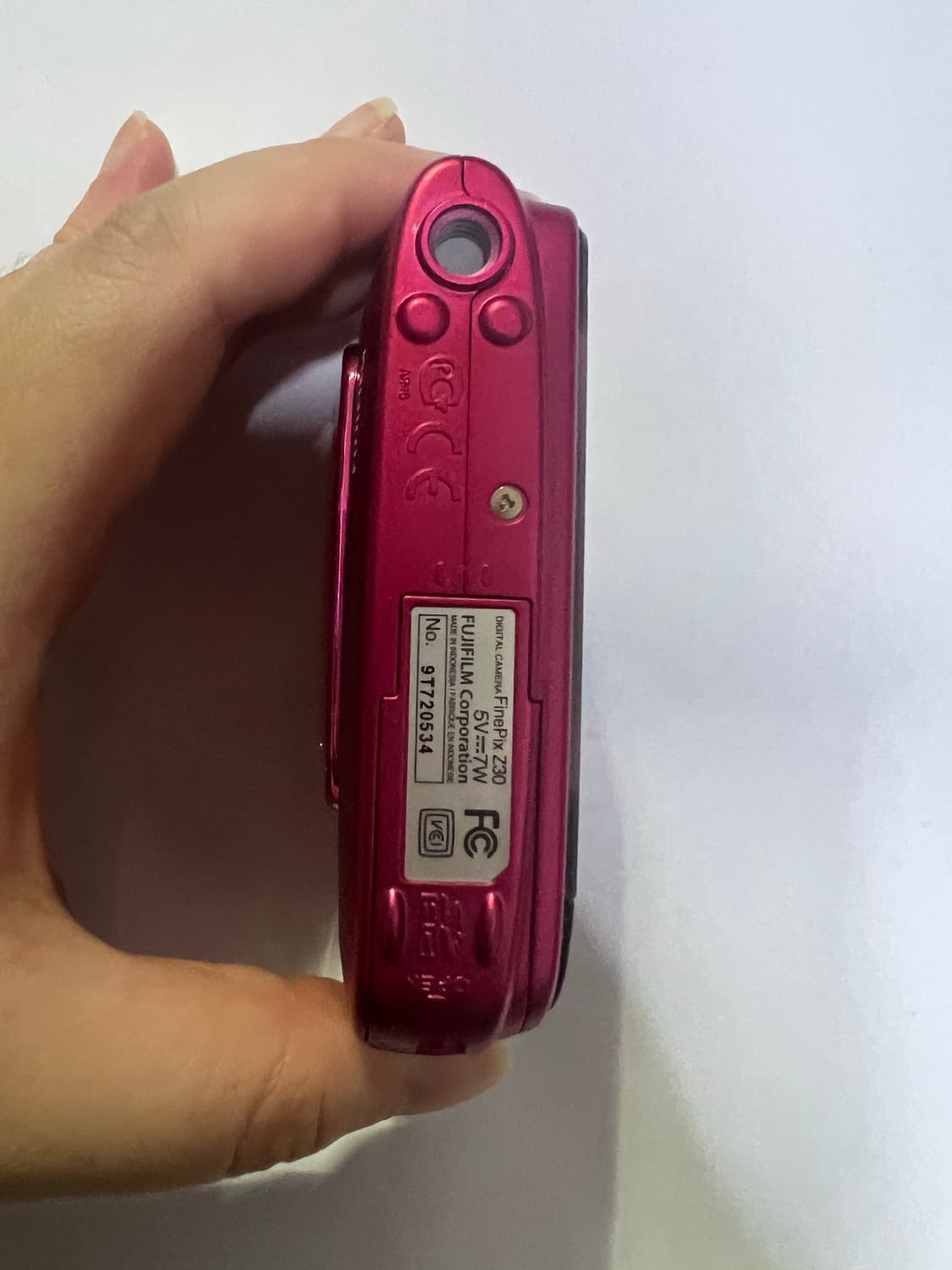 후지필름 파인픽스 z30 핑크 카메라 디카 (하자있음) 상품이미지3