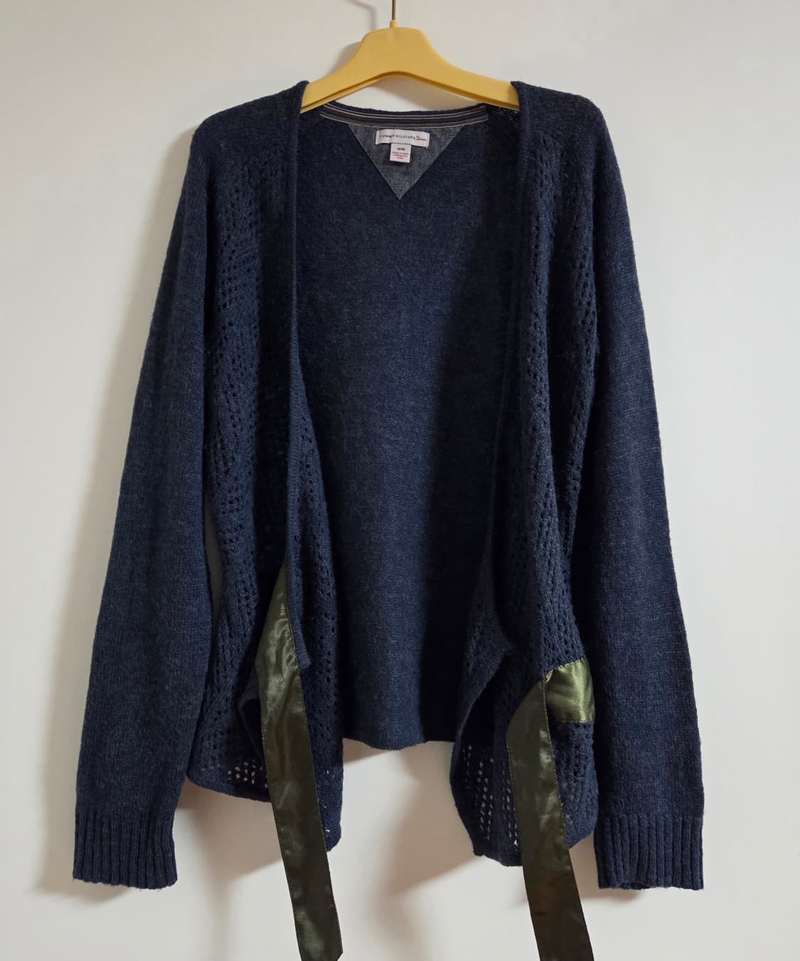 타미힐피거 데님 니트 가디건 상품이미지2