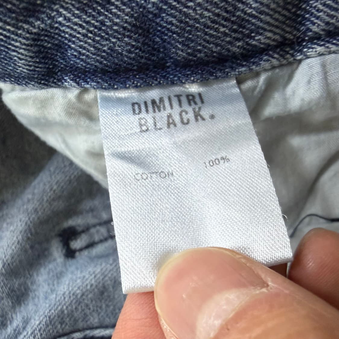 2 디미트리블랙 카펜터 버뮤다 데님팬츠 0319T 상품이미지5