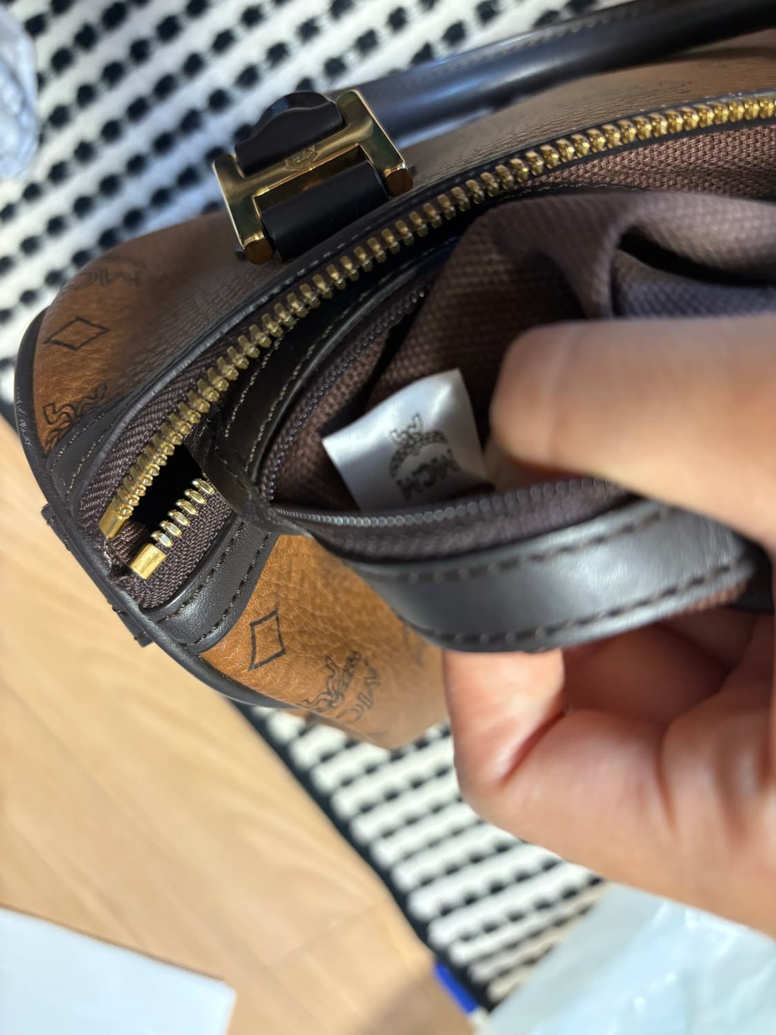 정품 MCM 보스턴백 새제품 상품이미지8
