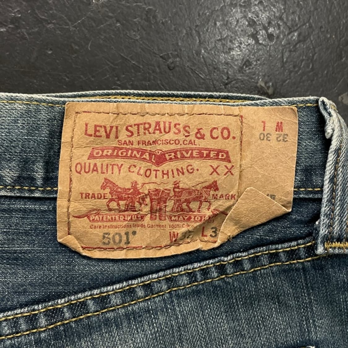 32 리바이스 501 청바지 상품이미지5