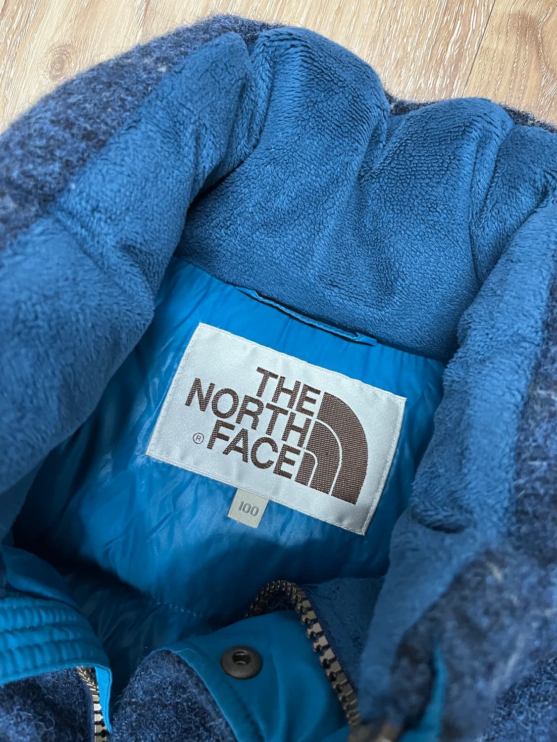 노스페이스 해리스 트위드 구스다운 패딩 95 상품이미지3