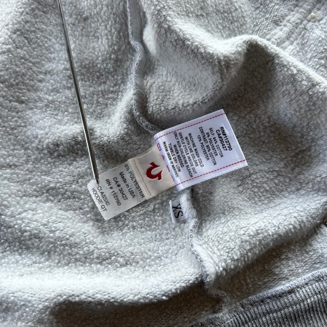 [XS]트루릴리젼 y2k 여성 후드집업 상품이미지10