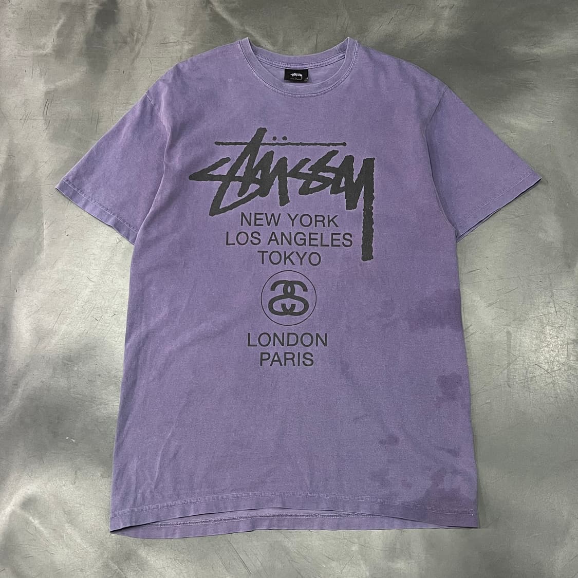  90s 스투시 월드 투어 반팔티 y15454 상품이미지1