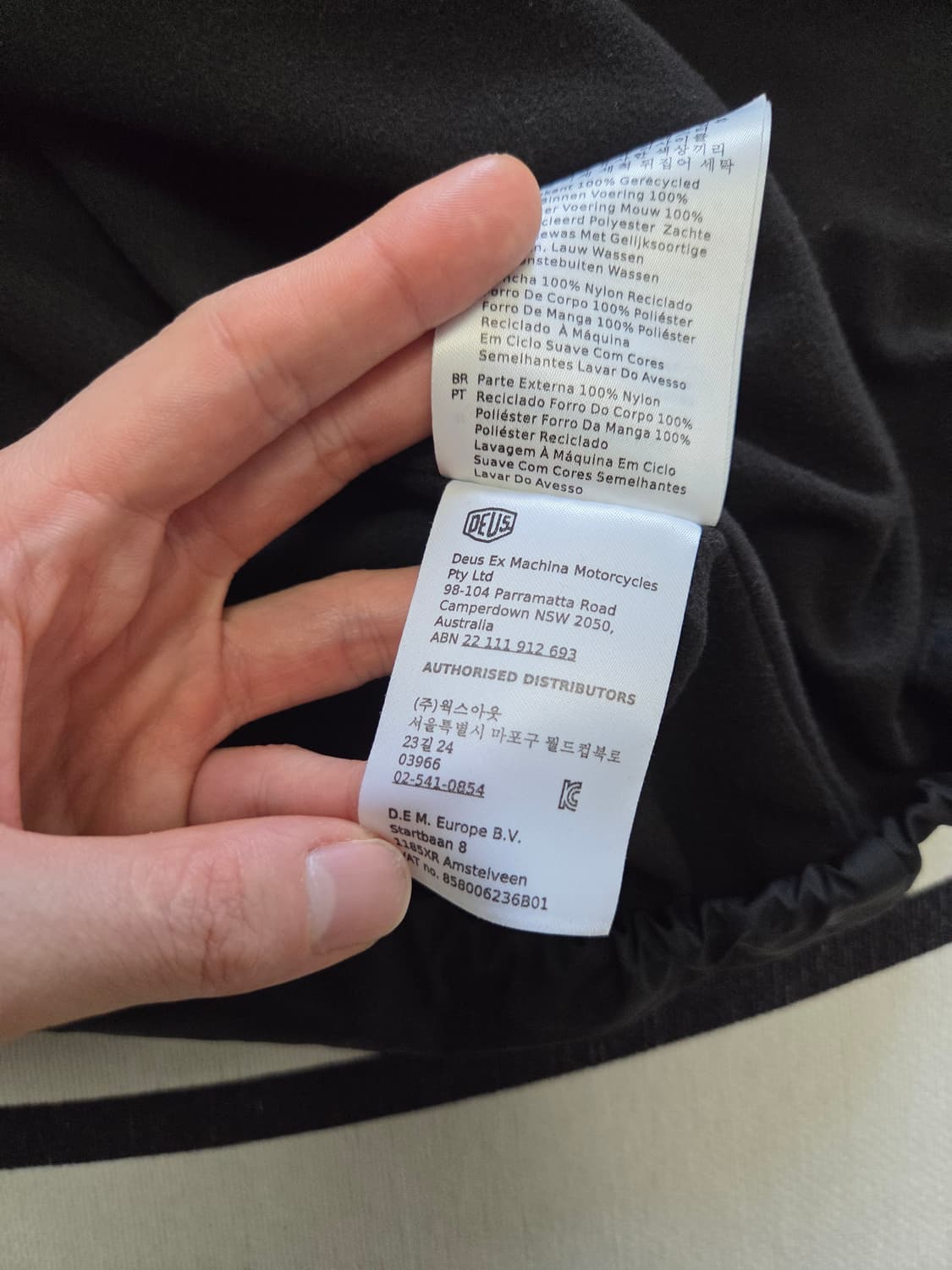 데우스 엑스 마키나 도쿄 아사쿠사 코치 자켓 XL 상품이미지9