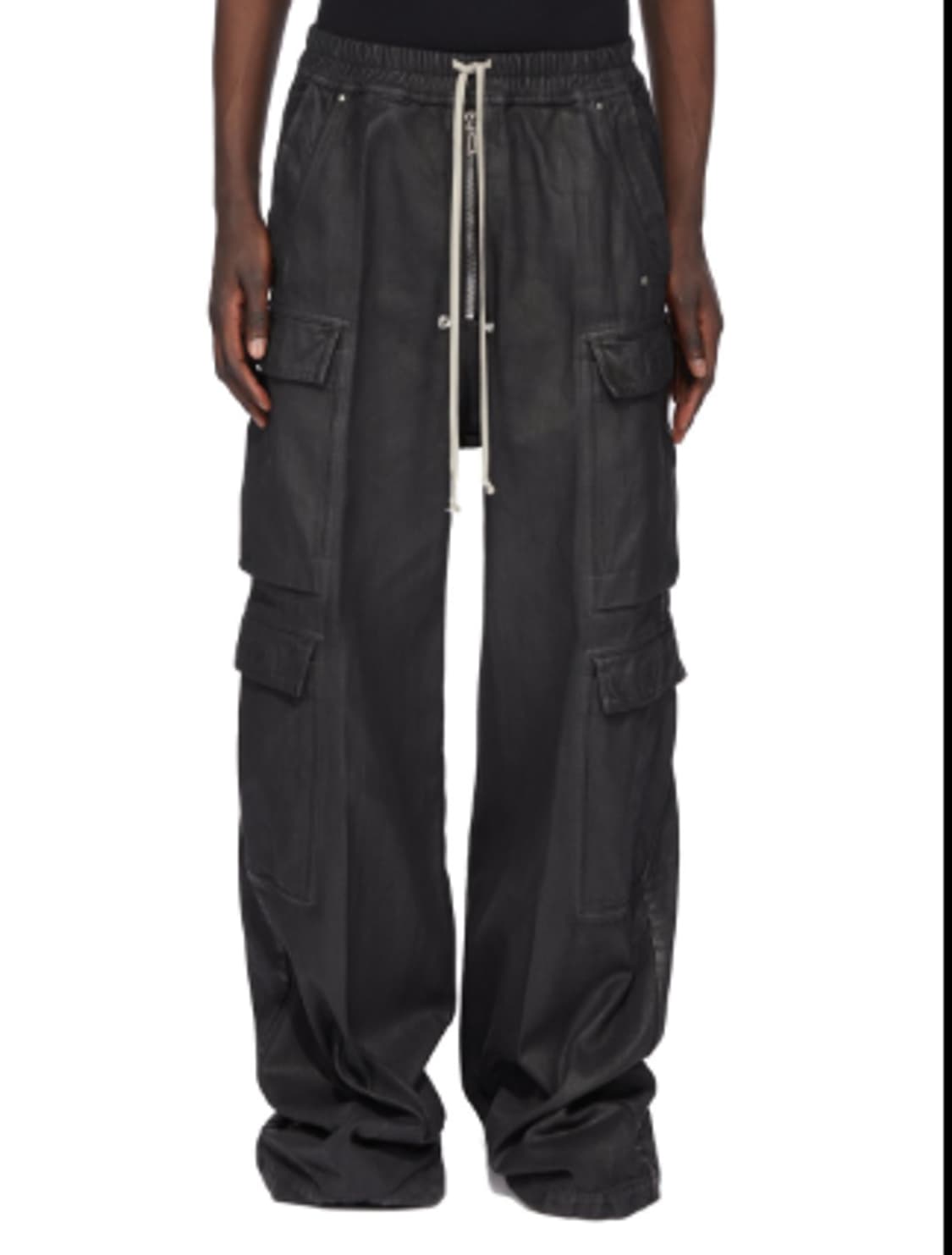 [S] 릭오웬스 다크쉐도우 더블 카고 점보 벨라스 팬츠 BW 상품이미지1