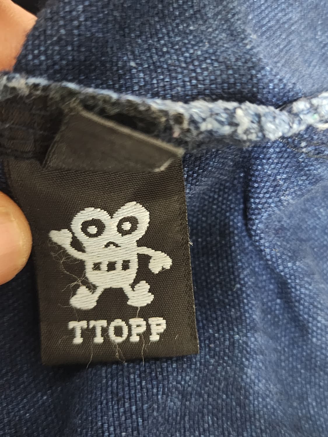 TTopp 데님 멜빵 바지 S 상품이미지5