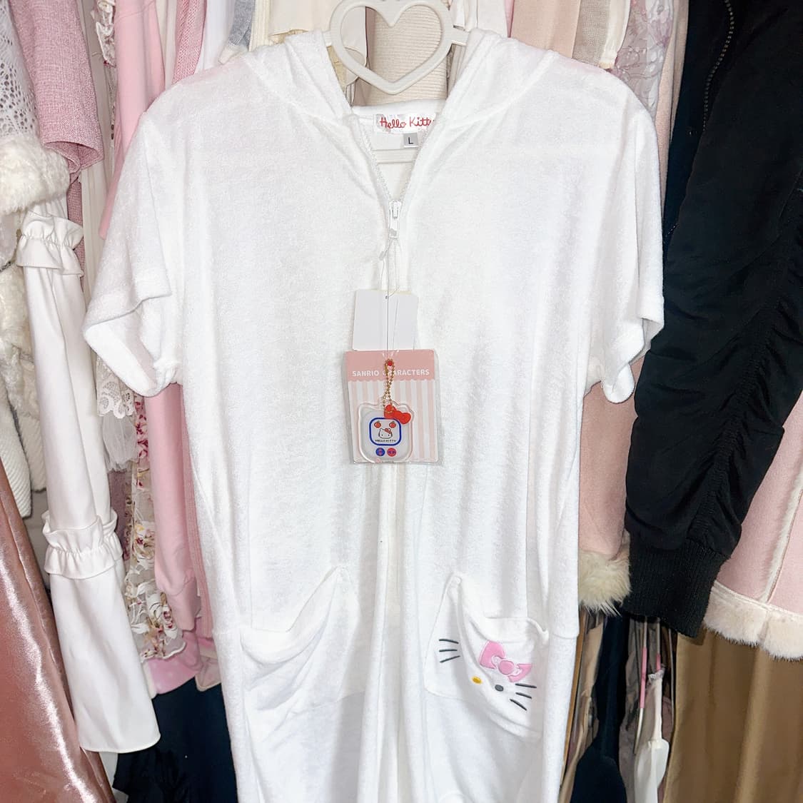 헬로키티 잠옷 파자마 빈티지 히메갸루  상품이미지2