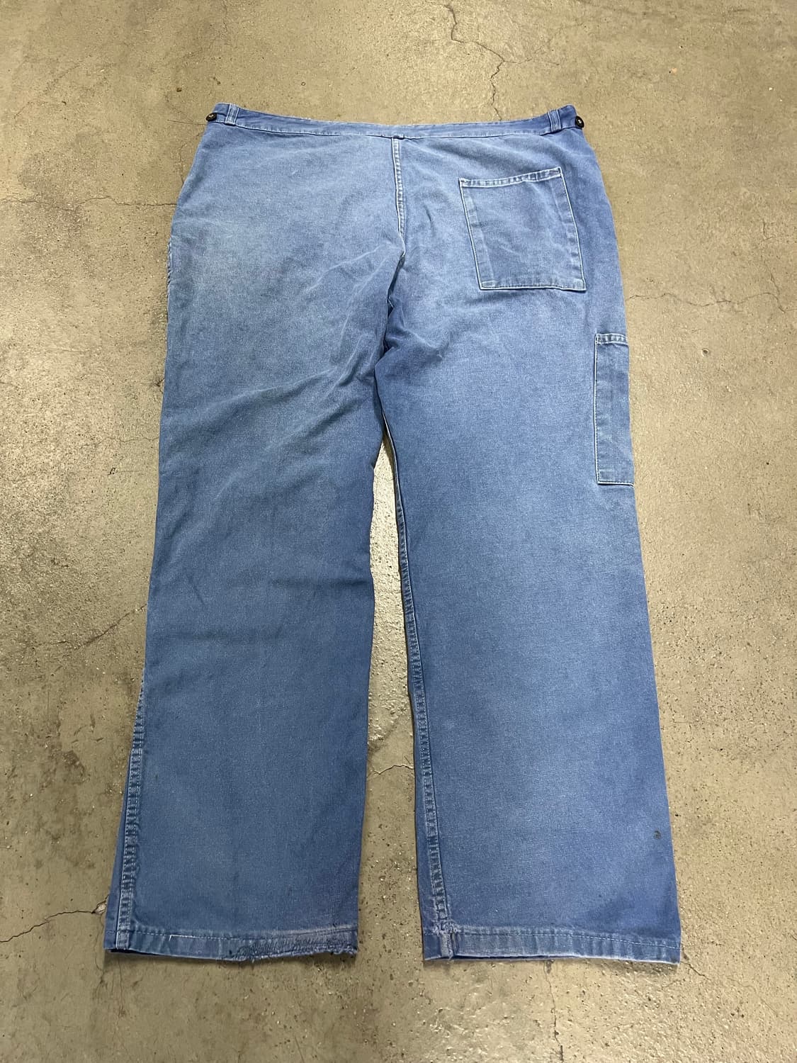 OLD VINTAGE HARD FADED FRENCH 프렌치워크팬츠 상품이미지2