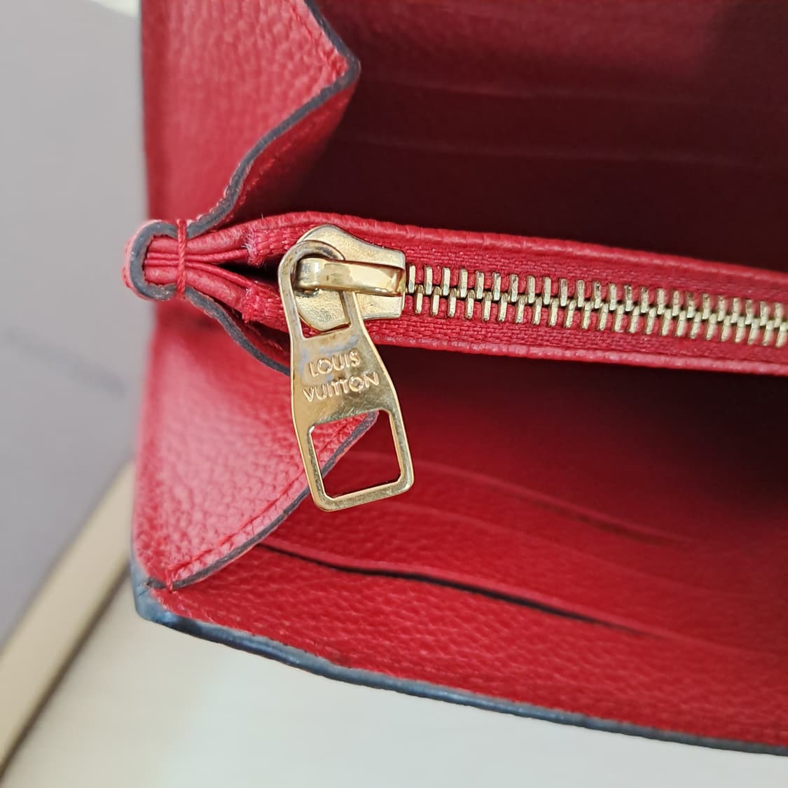 [100%/정품] 루이비통 사라 월릿 모노그램 앙프렝뜨, 루이비통지갑 상품이미지7