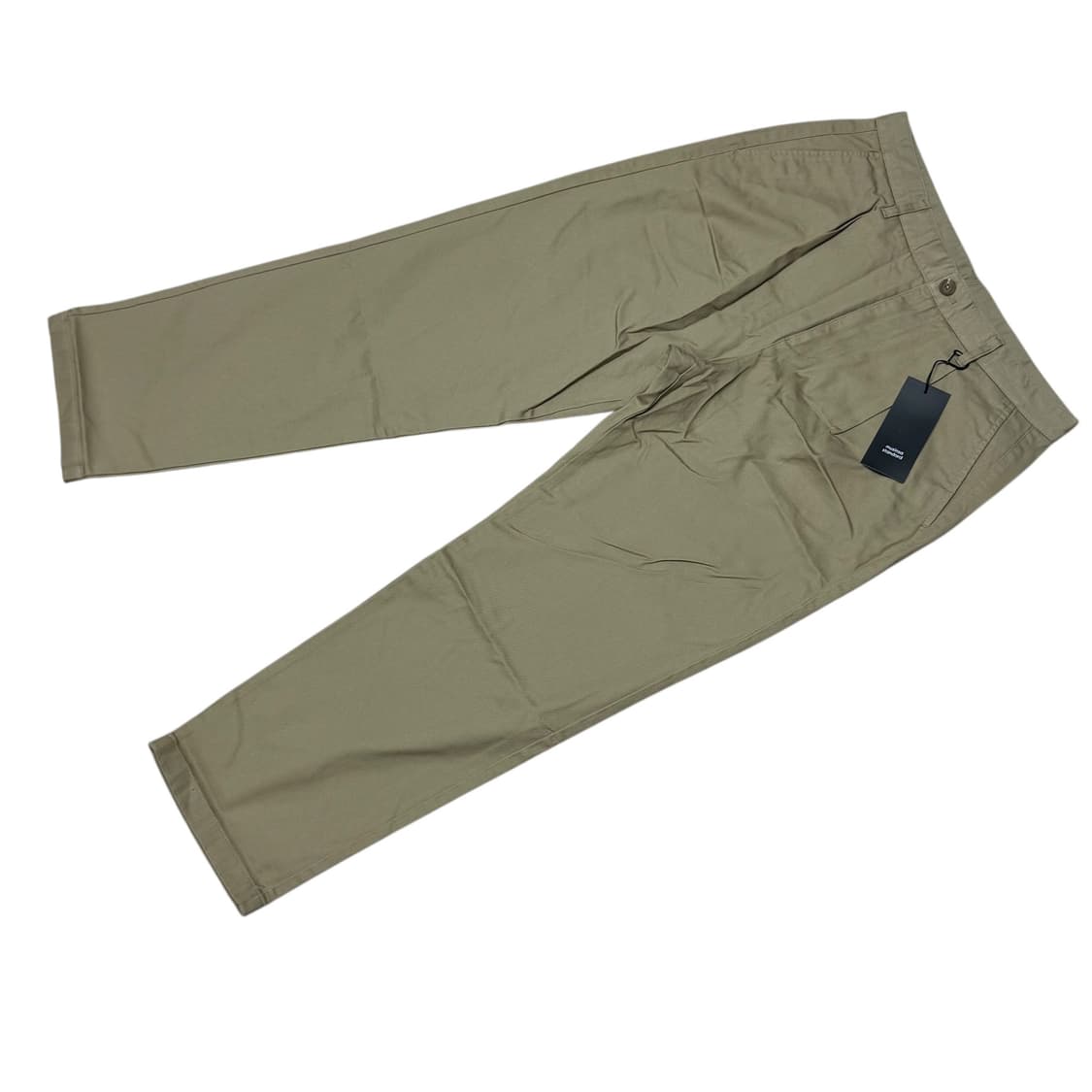 무신사 스탠다드 원 턱 레귤러 치노 팬츠 베이지 33사이즈 상품이미지1