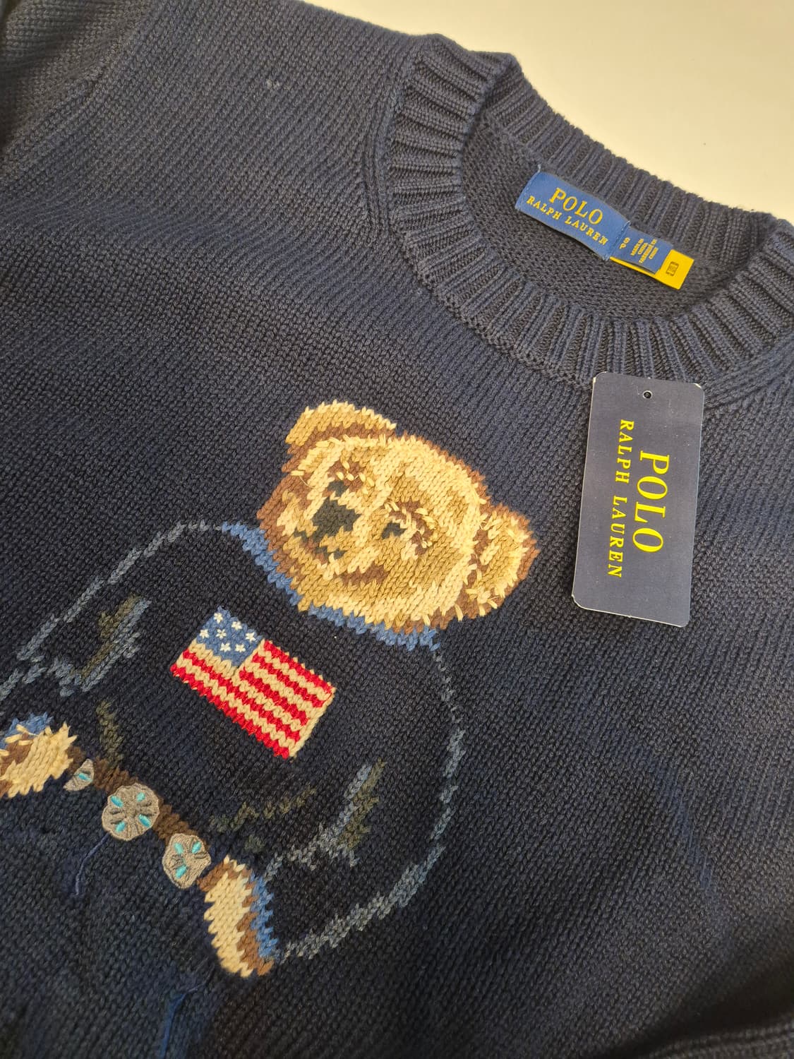 폴로 베어 니트 S (택만 제거한 새상품) 상품이미지6