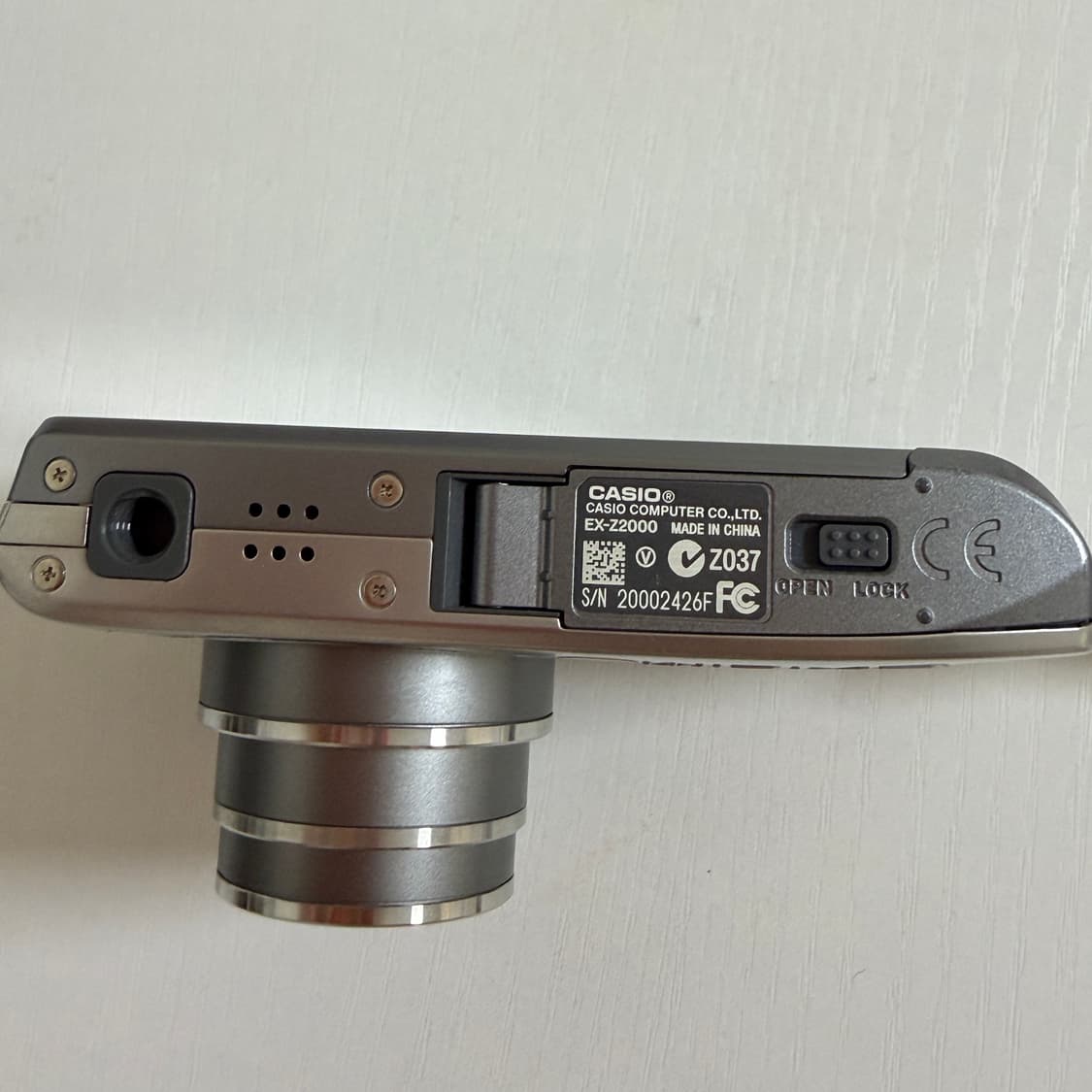 카시오 엑슬림 Z2000 디지털 카메라 상품이미지7