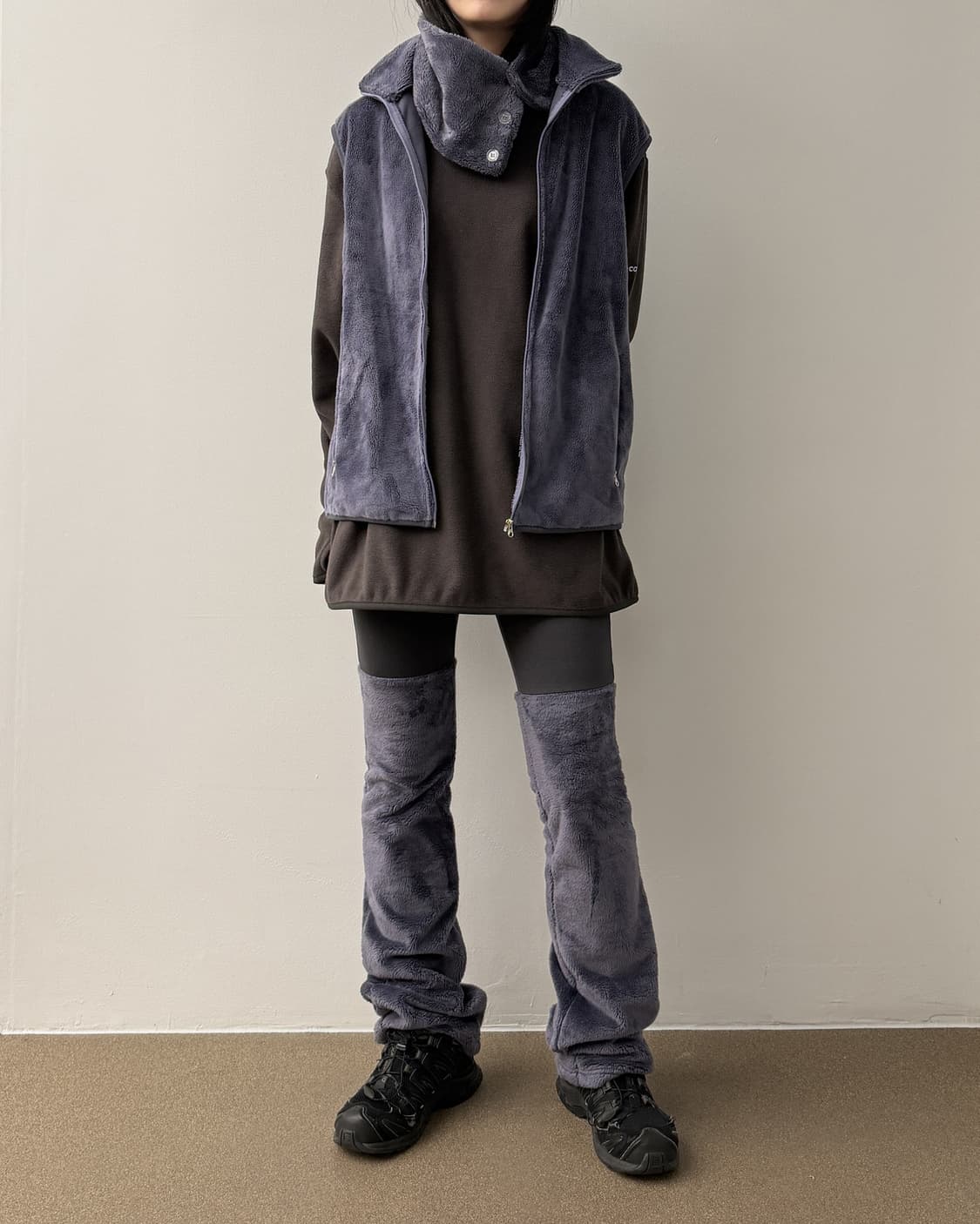 지초이컴포트 25-004 FLEECE BOA VEST (MARLIN) 상품이미지2