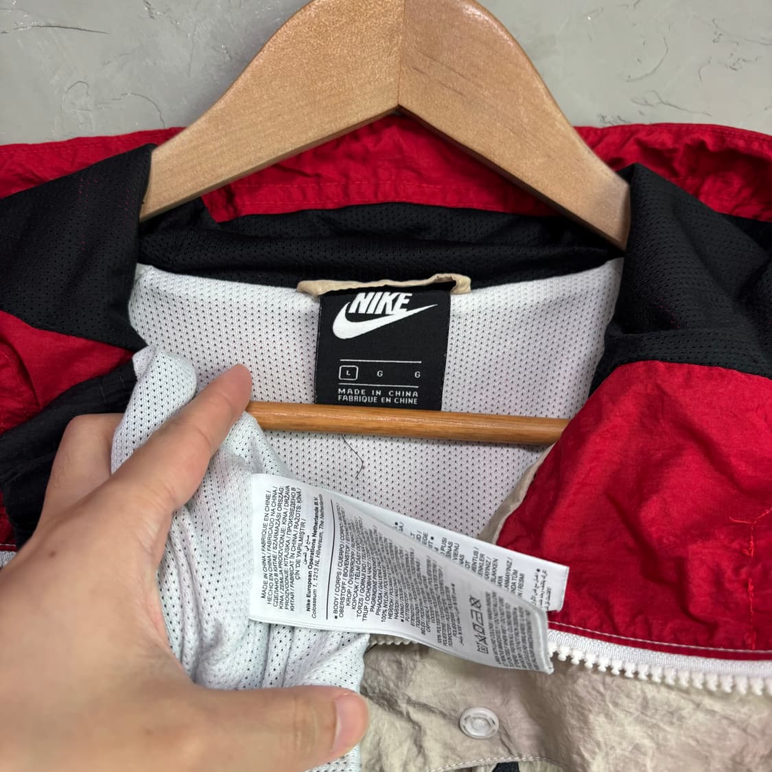 나이키 더블 스우시 바람막이  상품이미지3