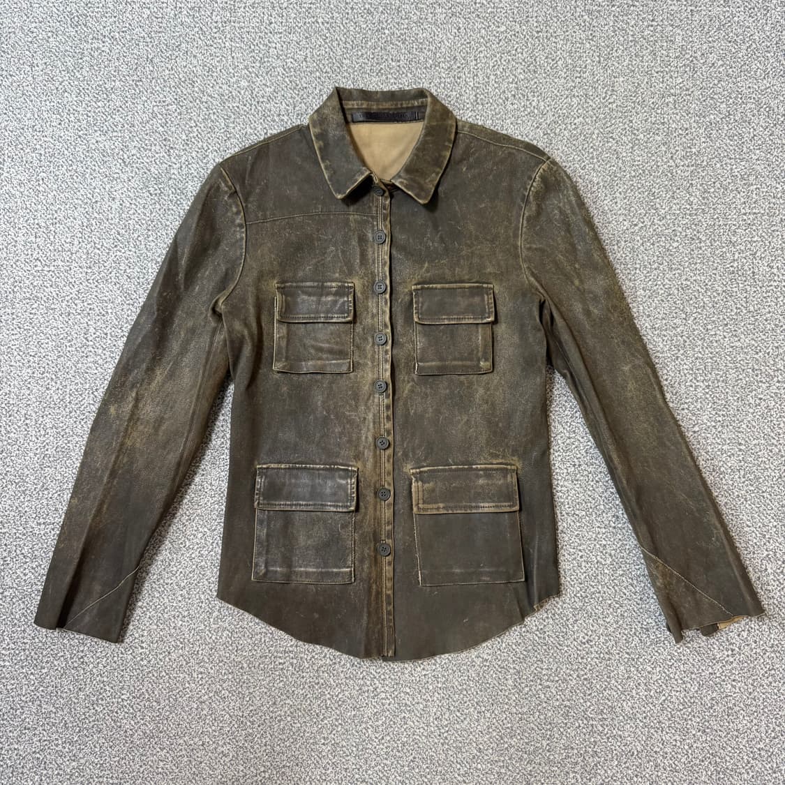 Rag and bone 랙앤본 램스킨 레더 자켓 상품이미지2