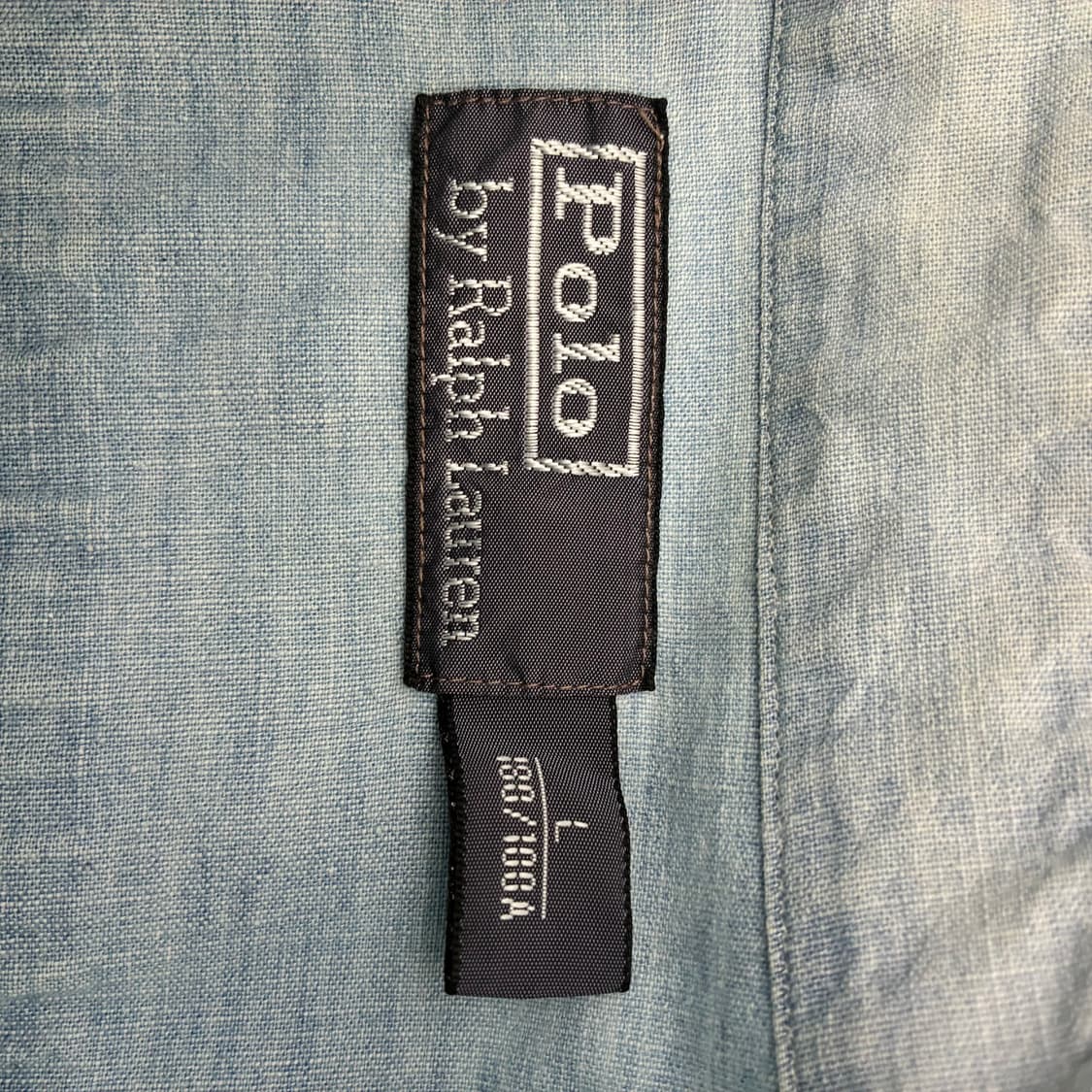 Polo 폴로 랄프로렌 데님 샴브레이 투포켓 셔츠 상품이미지4