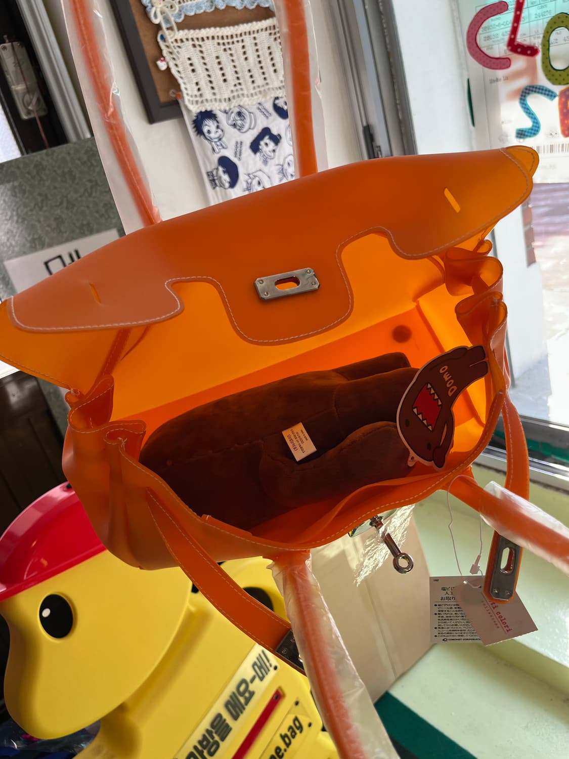 오렌지 빈티지 젤리버킨 🍊 상품이미지9