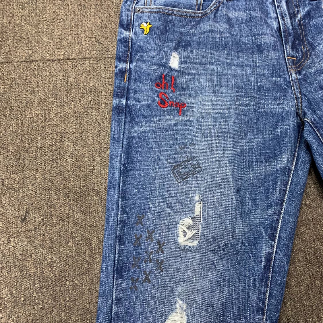 [34] 아메리칸 이글 두들링 디스트레스드 데님팬츠 상품이미지5